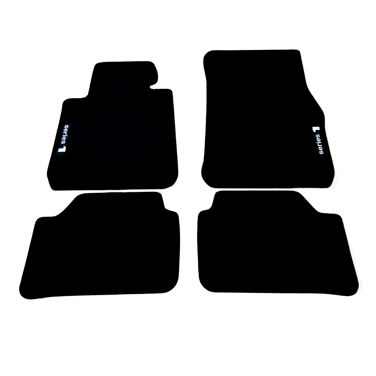Car Floor Mats For BMW 1 F20 M1 Velour Waterproof Black Carpet Auto Liners New