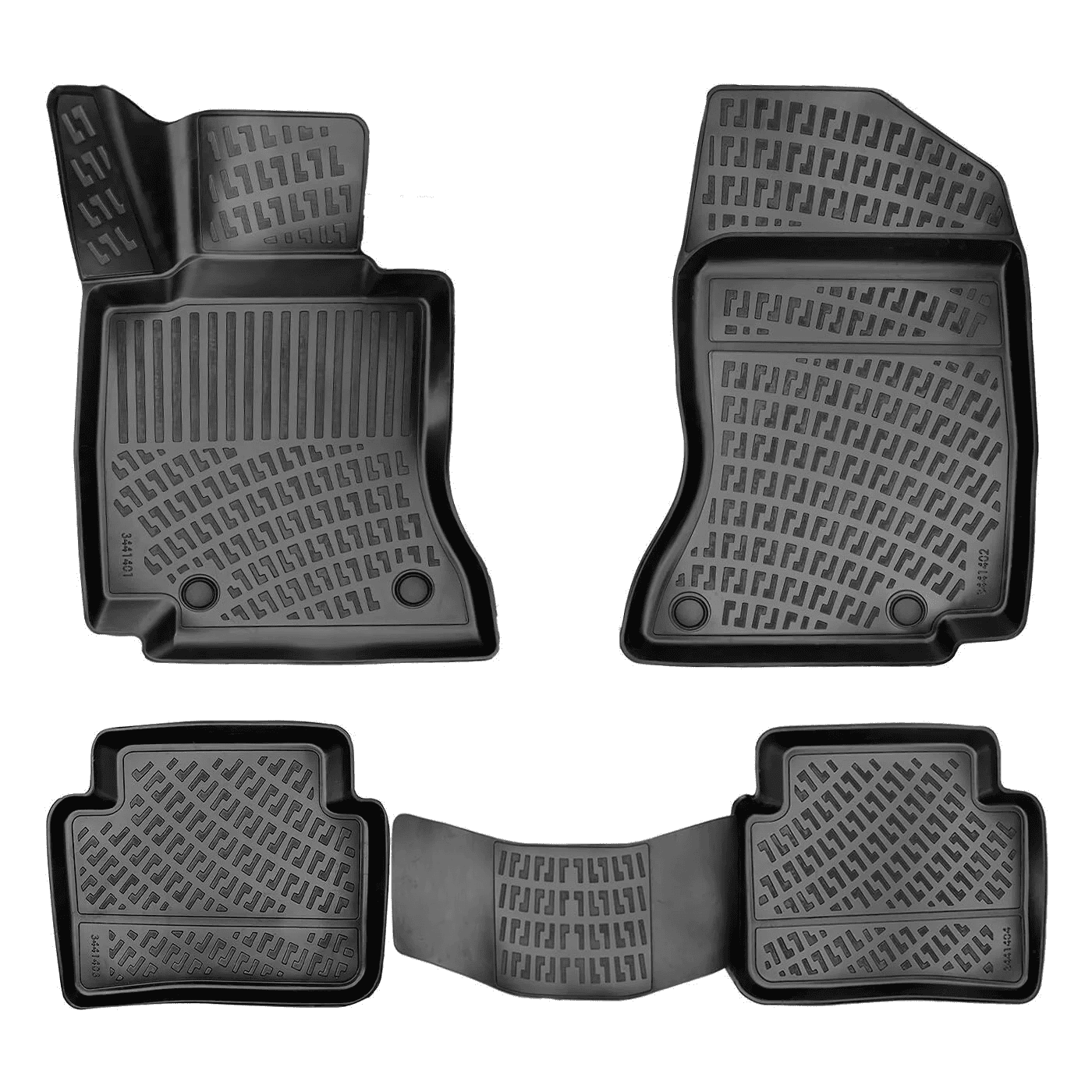 Car Floor Mats Liners For Mercedes C Class 2022-2026 All Season Heavy Duty Rugs