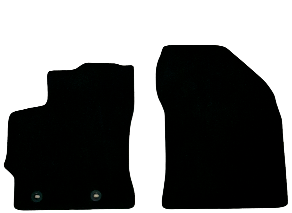 Front Car Floor Mats Velour For Toyota Corolla Waterproof Carpet Auto Liners 2pc