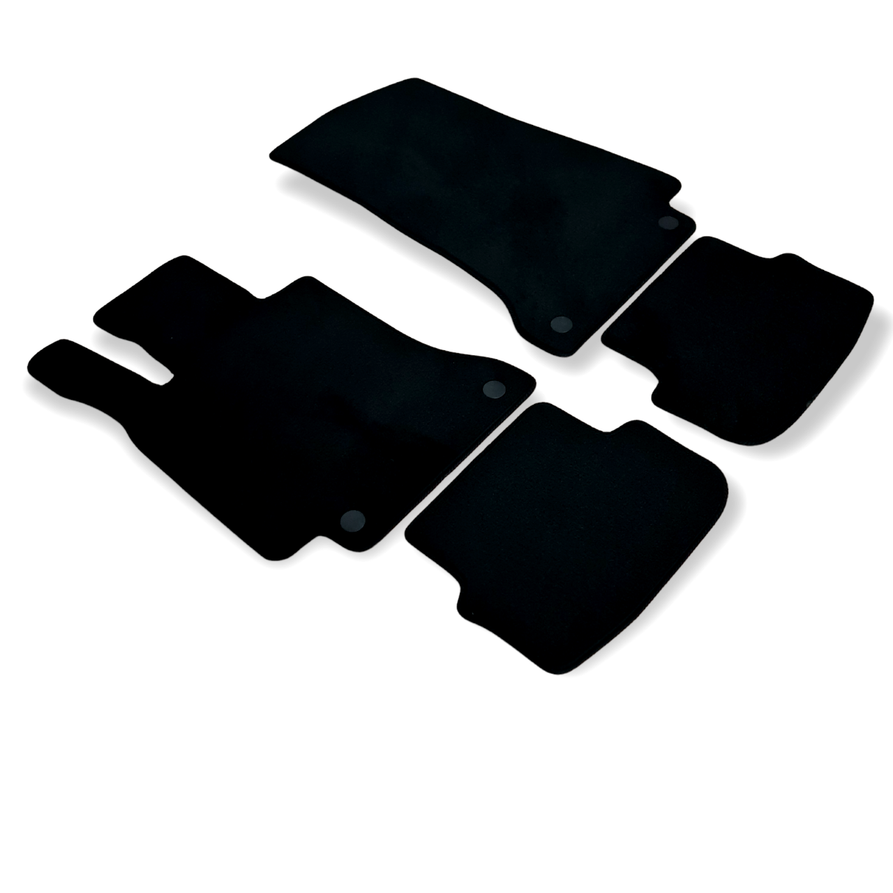 Car Floor Mats For Mercedes C Class Convertible Auto Liners Waterproof Black New