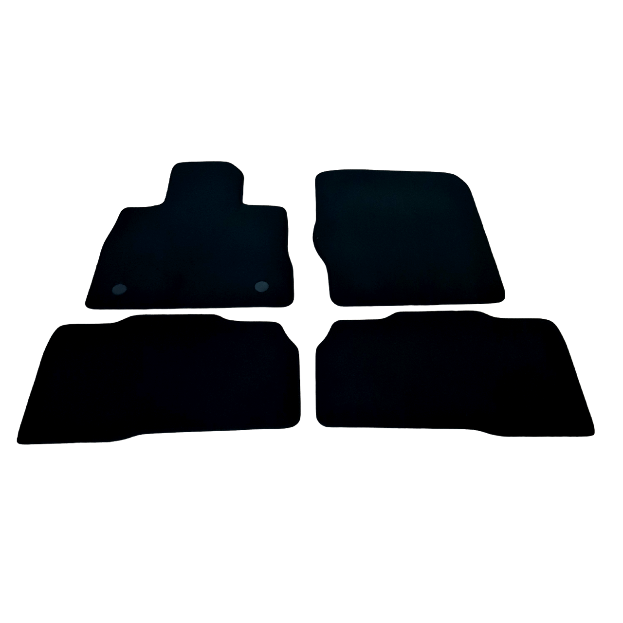Car Floor Mats Velour For Ford Explorer Waterproof Black Carpet Rugs Auto Liners