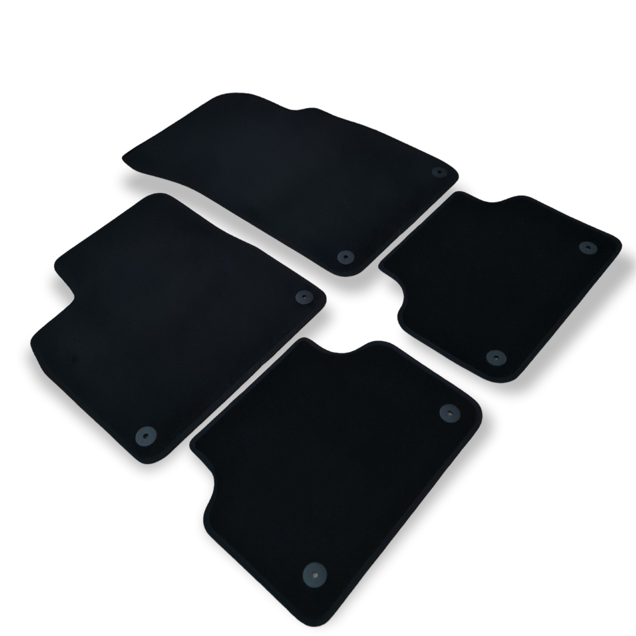 For Audi Q7 SQ7 Carpet Floor Mats 2016-2025 OEM Quality Velour Auto Rugs Liners