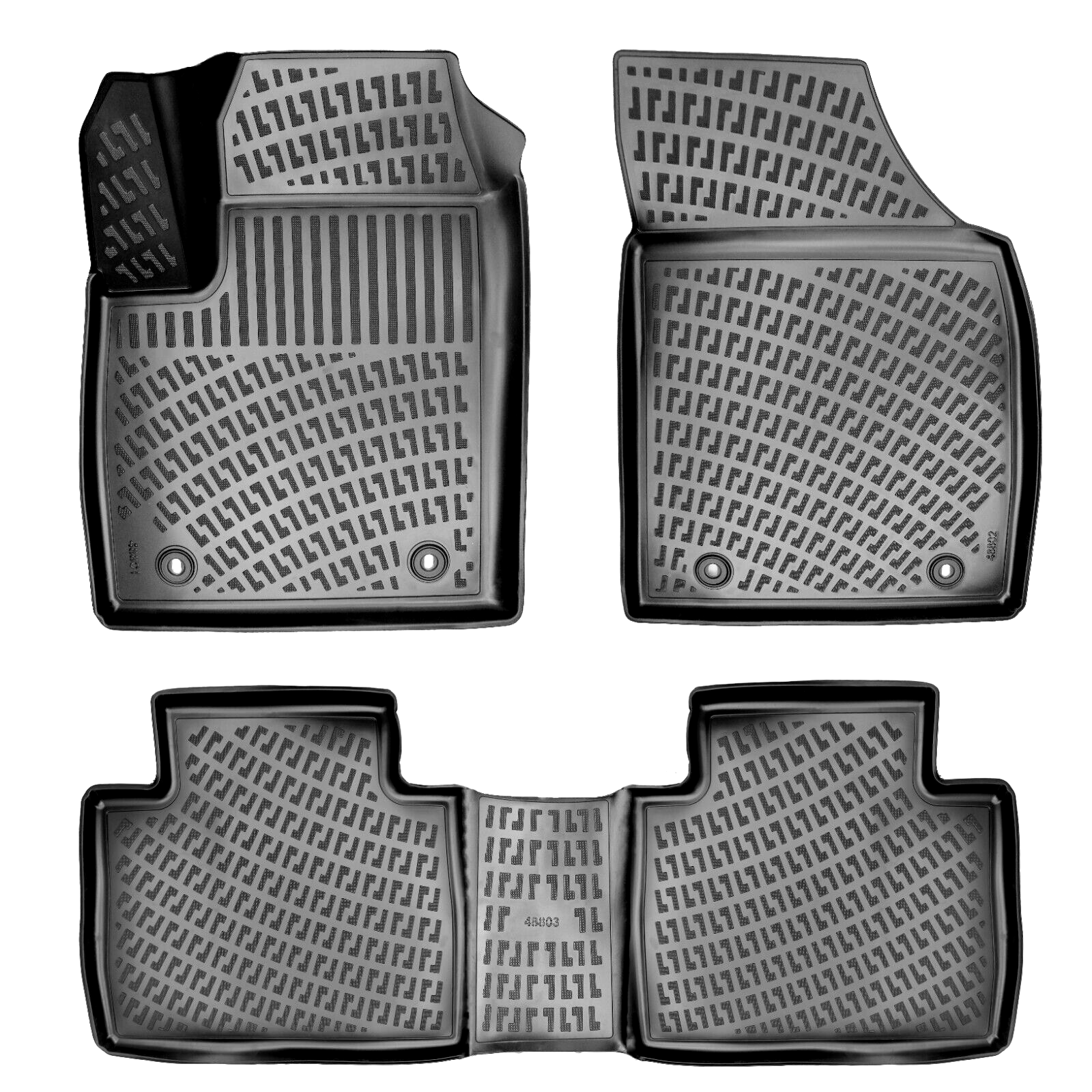 Car Floor Mats Liners For MG HS 2018-2025 All Season Heavy Duty 3d Auto Rugs New