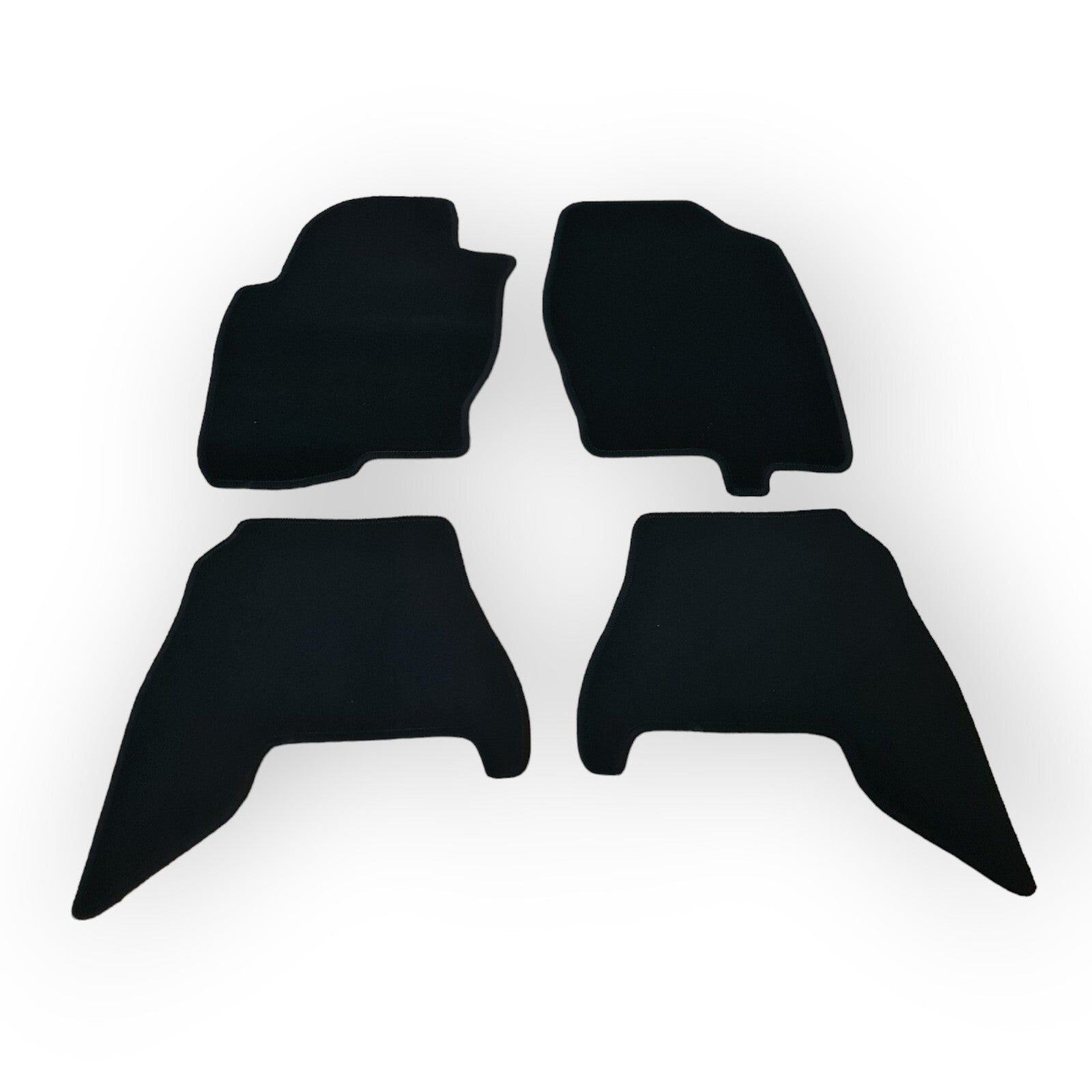 Car Floor Mats Velour For Nissan Frontier Waterproof Black Carpet Auto Liners