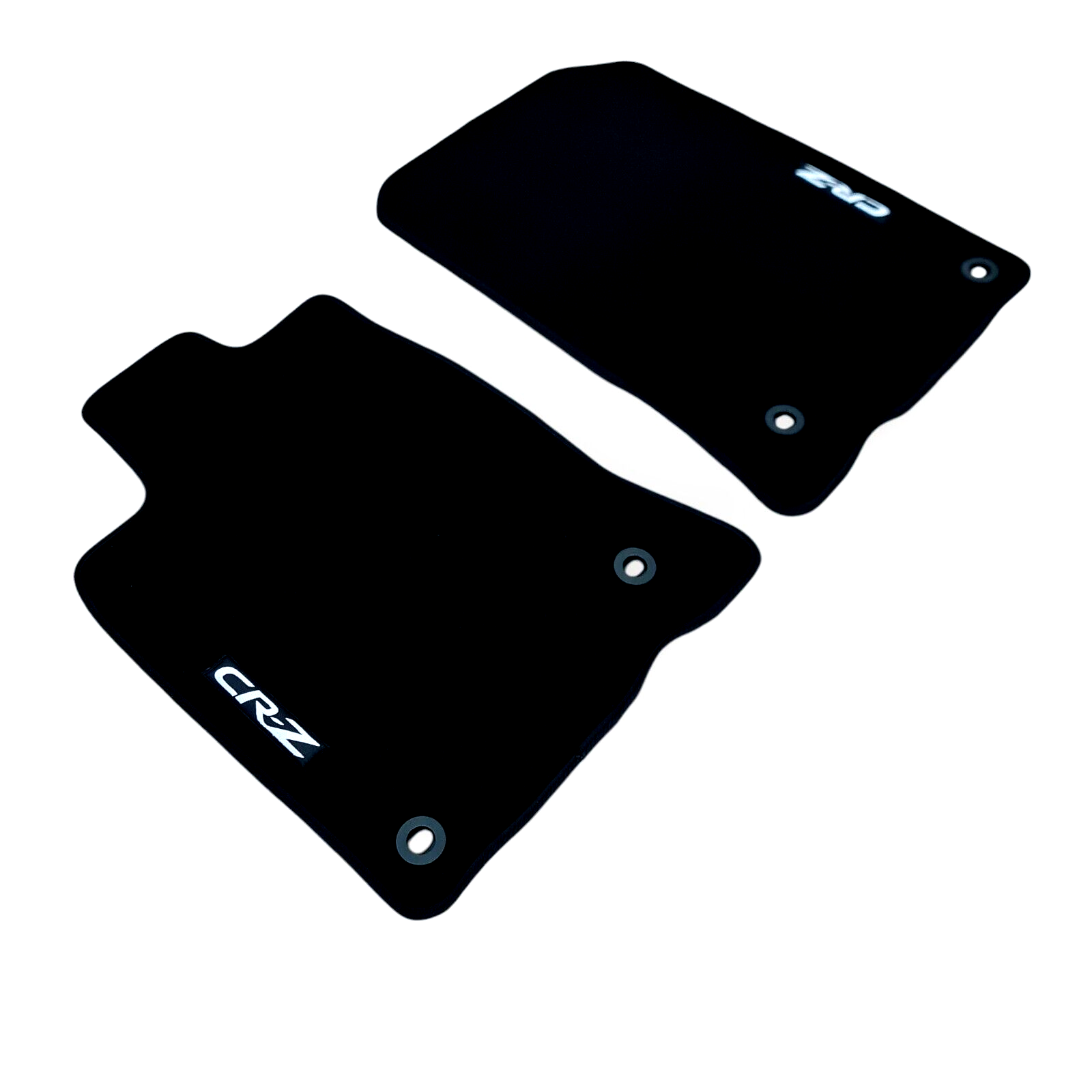 Car Floor Mats Velour For Honda CR-Z Waterproof Black Carpet Rugs Auto Liners