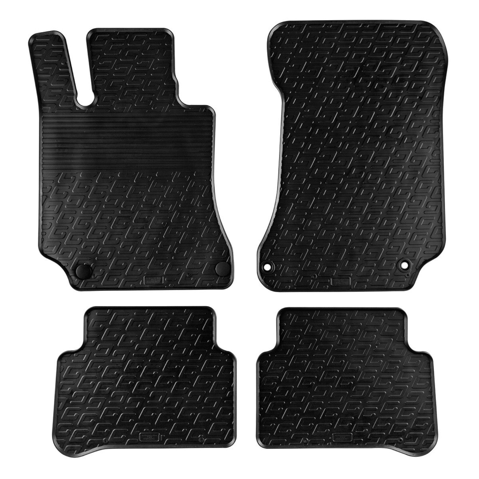 For Mercedes E-Class 2009-2016 W212 Car Floor Mats Rubber All Weather Heavy Duty