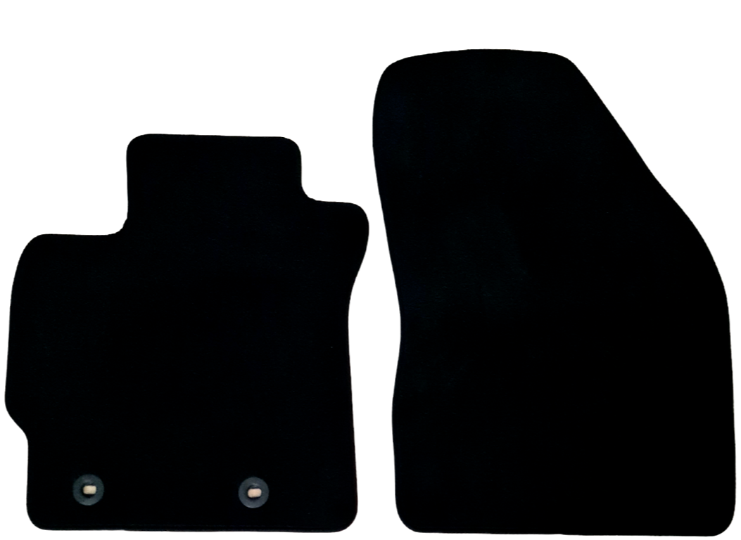 Front Car Floor Mats Velour For Toyota Corolla Waterproof Carpet Auto Liners 2pc