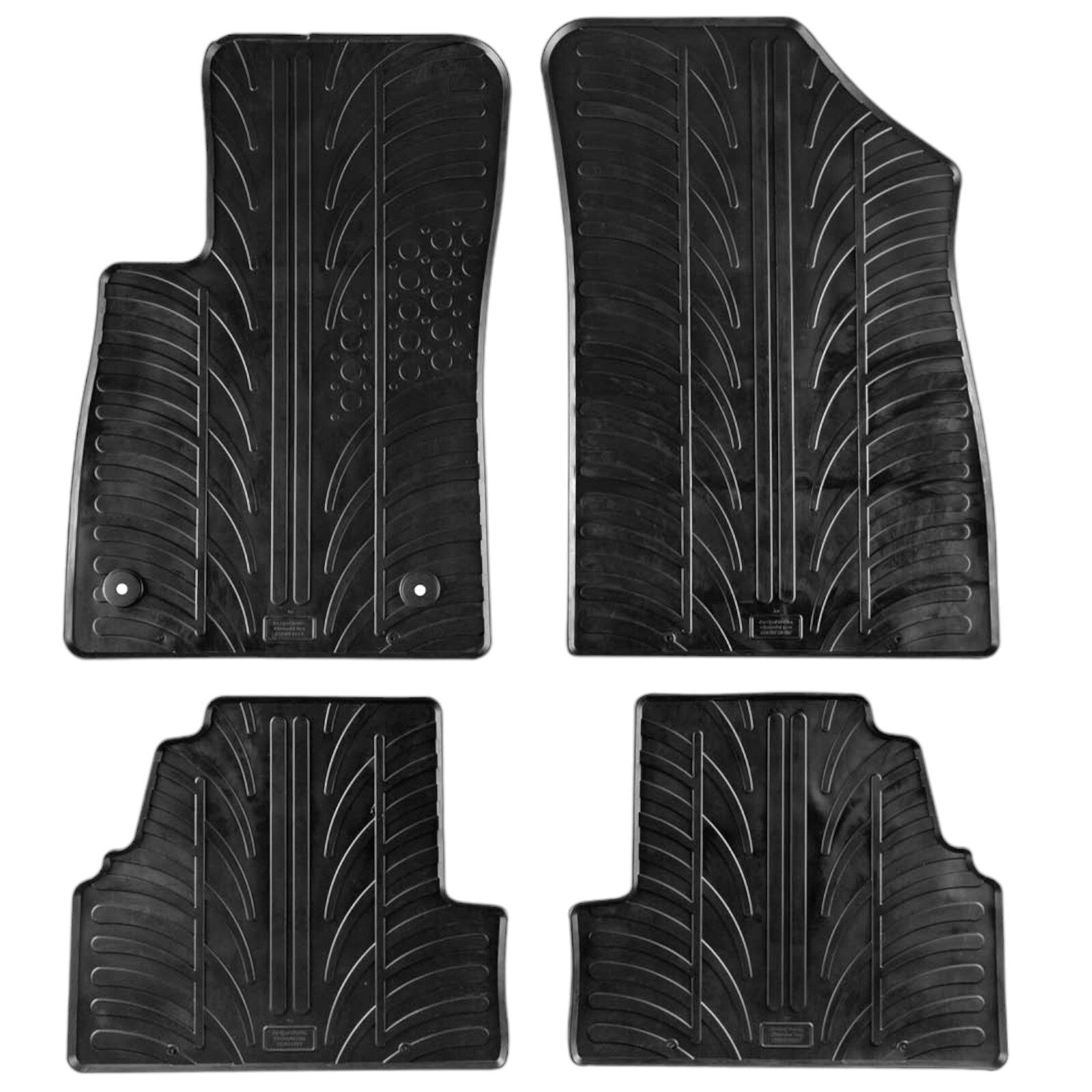 Rubber Car Floor Mats For Chevrolet TRAX All Weather Heavy Duty Rugs Auto Liners