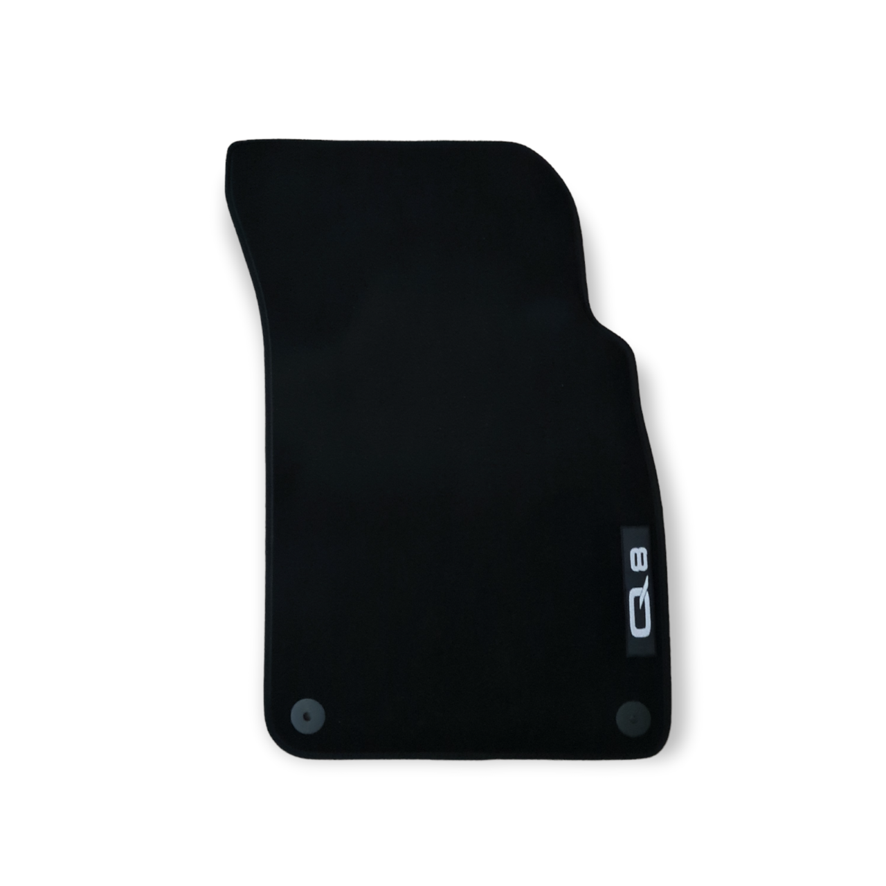 Front Velour Car Floor Mats For Audi Q8 Waterproof Carpet Rugs Auto Liners 2pcs
