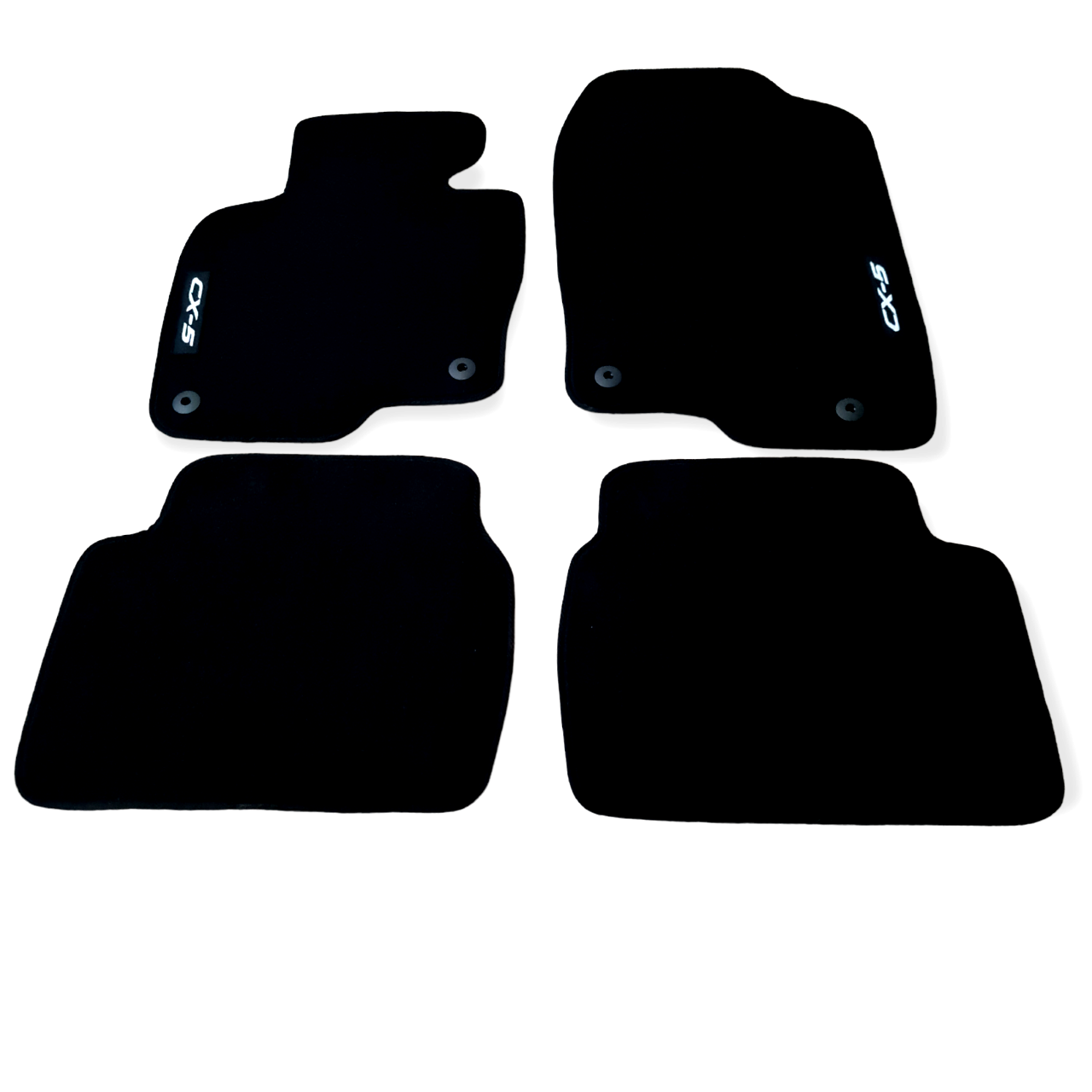 Car Floor Mats Velour For Mazda CX-5 Waterproof Black Carpet Auto Liners Rugs