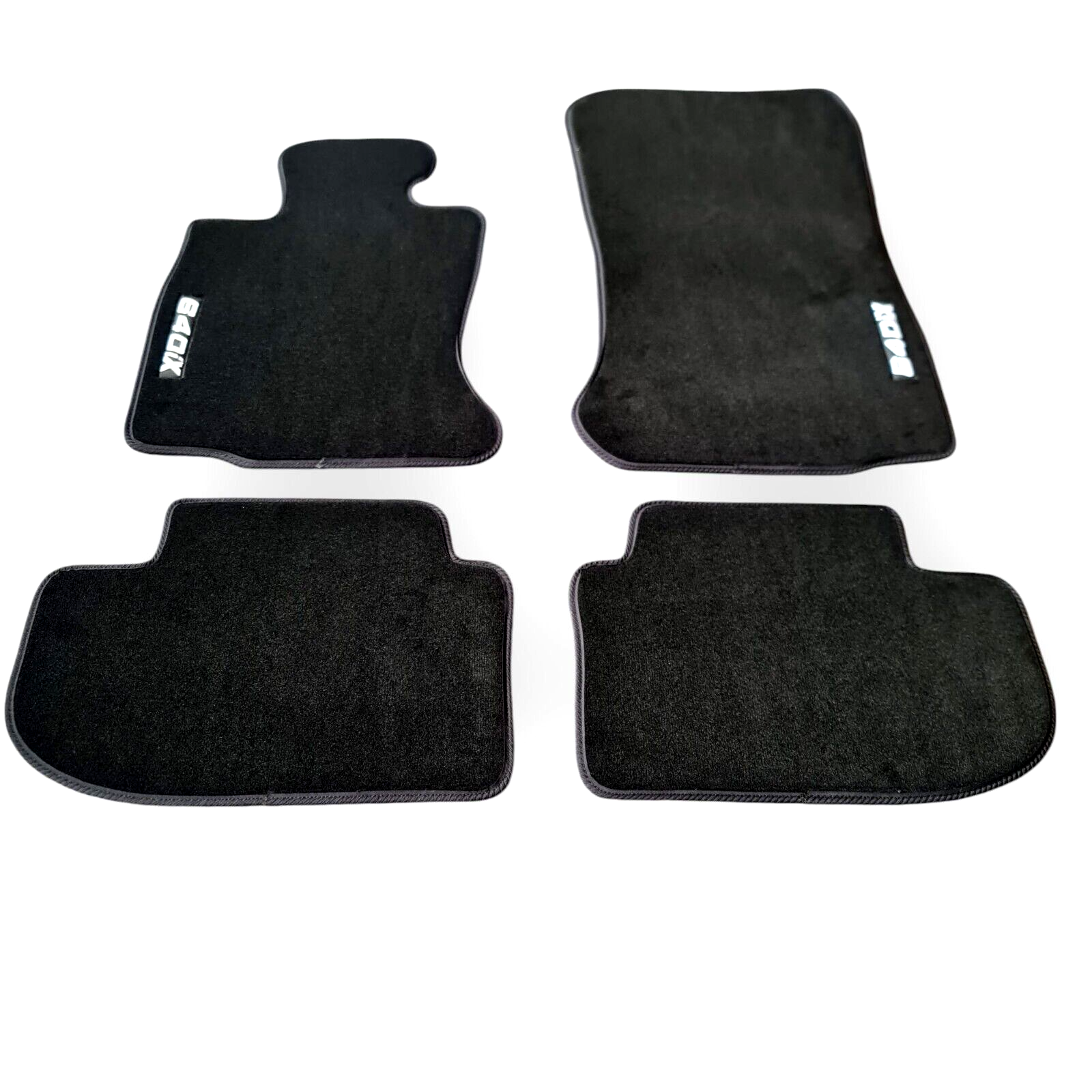 Car Floor Mats Velour For BMW 6 640iX F06 Waterproof Black Carpet Rugs Liners