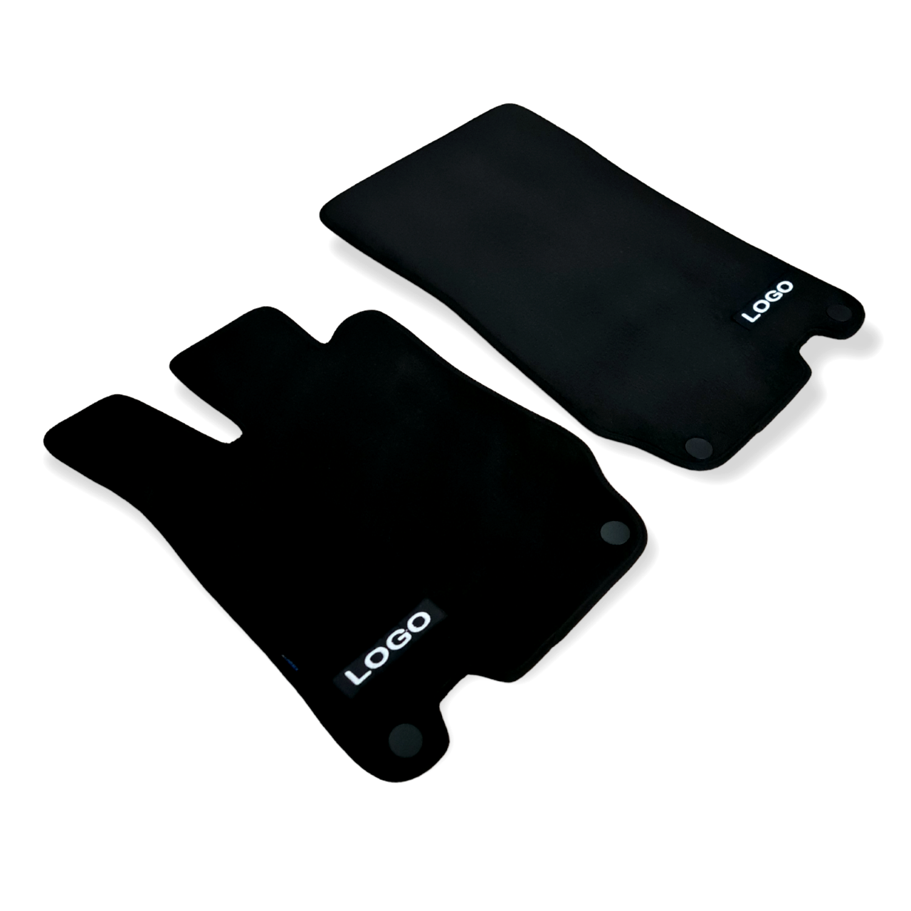 Car Floor Mats For AMG Mercedes SL R230 Velour Waterproof Black Carpet Liners