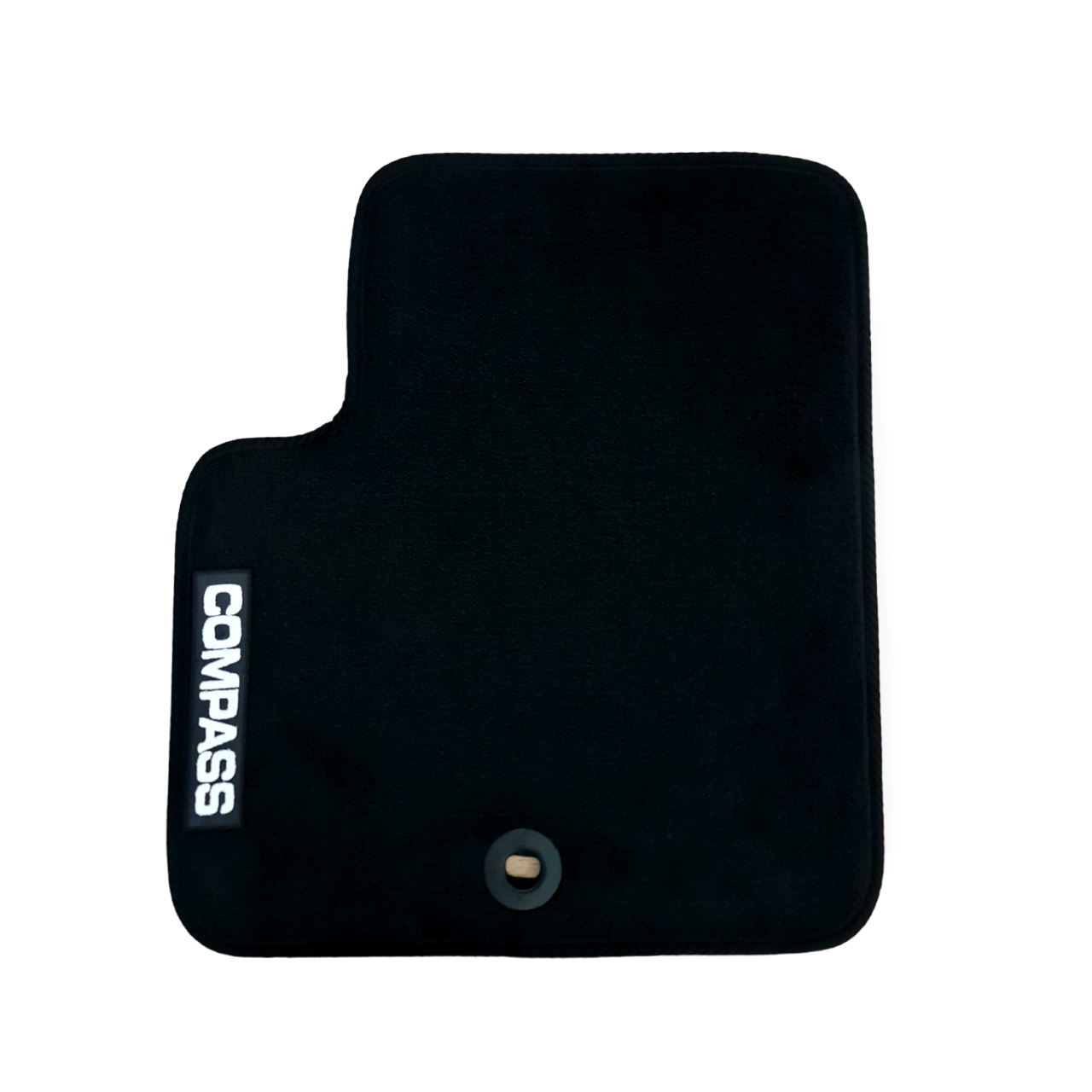 Car Floor Mats Velour For Jeep Compass Waterproof Black Carpet Auto Liners New