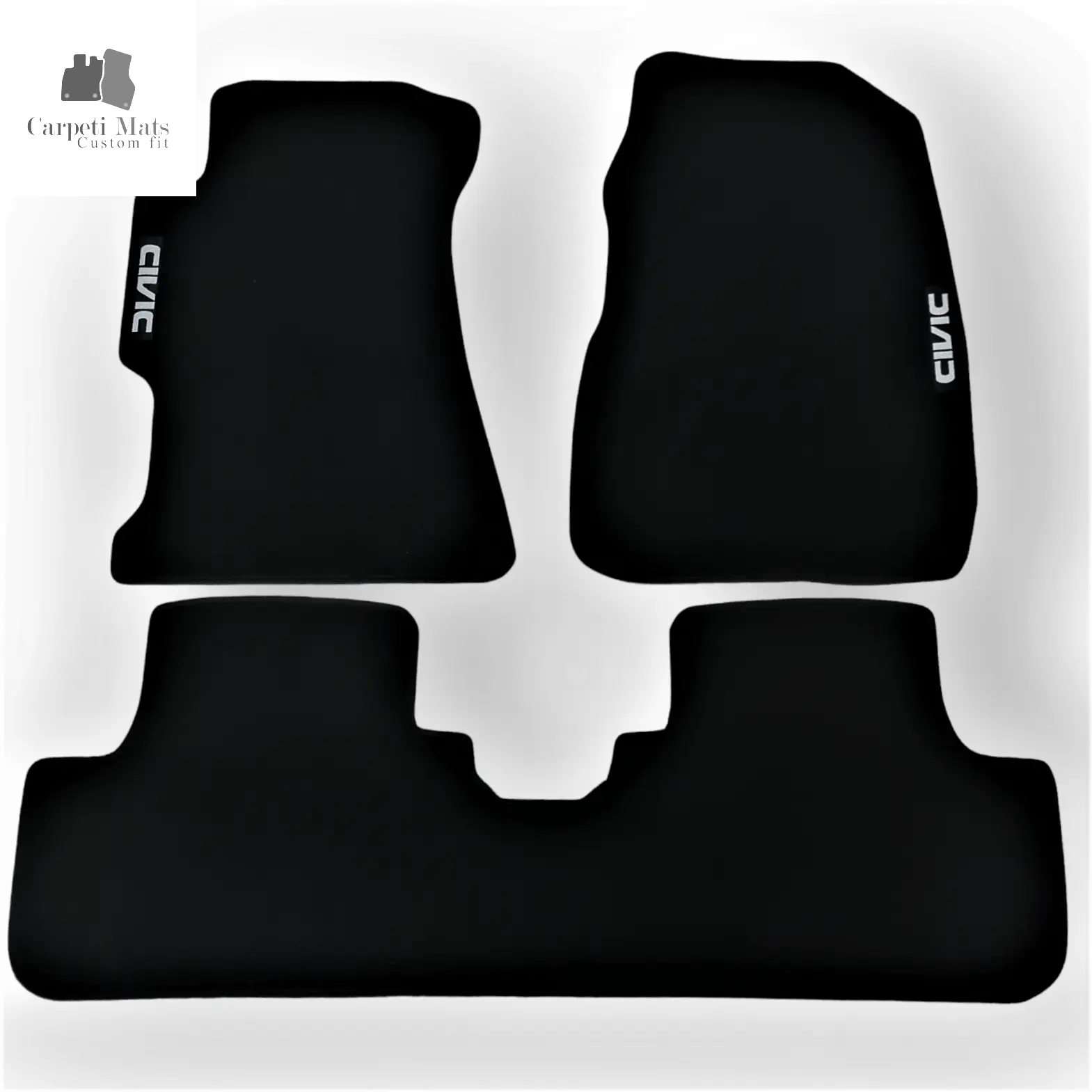 Car Floor Mats Velour Compatible for Honda Civic VII 03.2001-02.2006 hatchback 3 doors logo All Season Floor Mats, All Season Floor Mats Honda, All Weather car floor mats, All Weather car floor mats Honda, Auto Liners, Car Floor Mats Velour, Carpet floor mats, Carpet floor mats Honda Civic, Civic, Custom fit floor mats, Heavy Duty Car Floor Mats, Heavy Duty Car Floor Mats Honda, Honda carpet car mats, Honda Civic, Rubberized Back Round, Tufted Carpet, waterproof floor mats