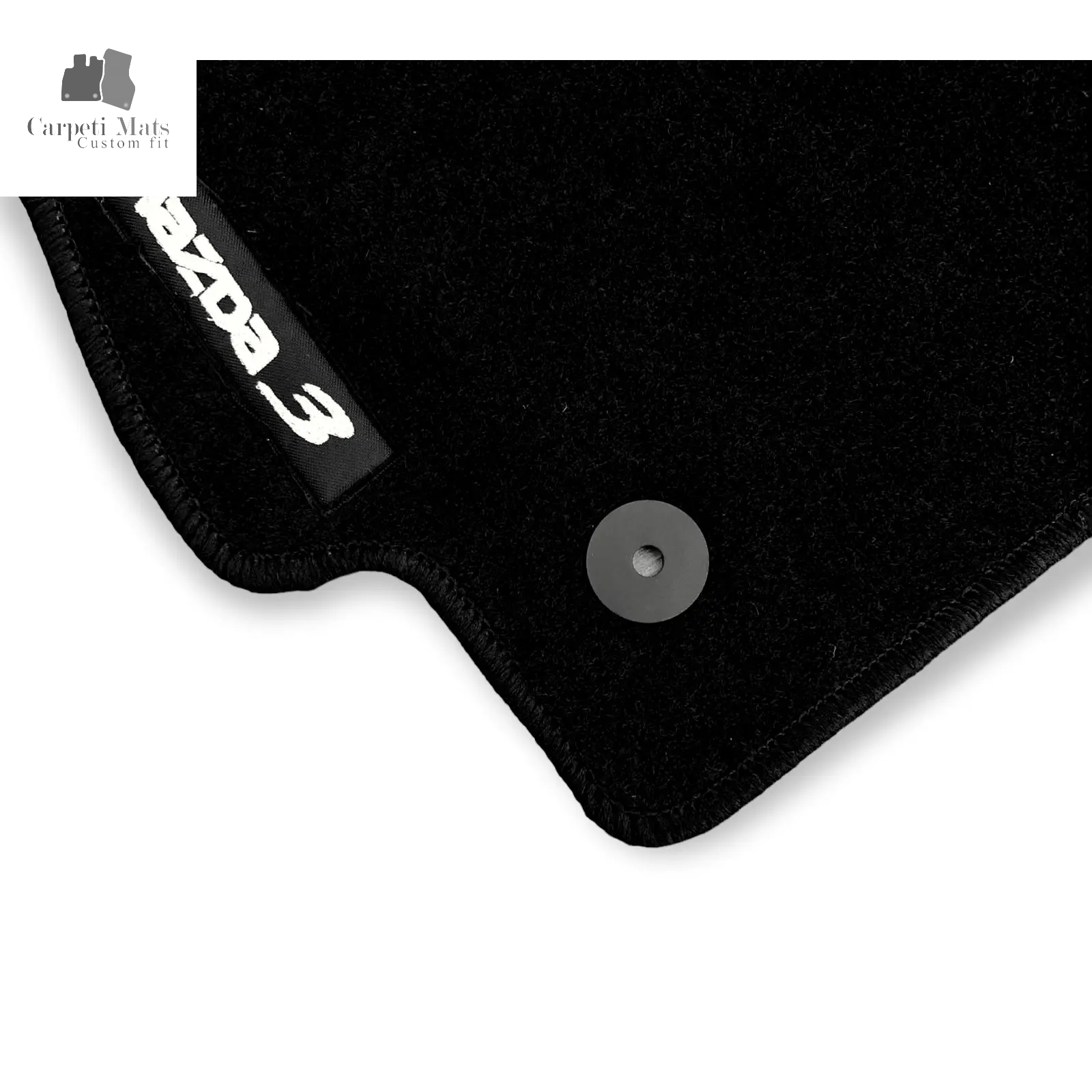 Car Floor Mats Velour Compatible for Mazda 3 12.2009-09-2013 logo All Season Floor Mats, All Season Floor Mats Mazda, All Weather car floor mats, Auto Liners, Car Floor Mats Velour, Carpet floor mats, Custom fit floor mats, Heavy Duty Car Floor Mats, Heavy Duty Car Floor Mats Mazda, Mazda, Mazda 3, Rubberized Back Round, Tufted Carpet, waterproof floor mats