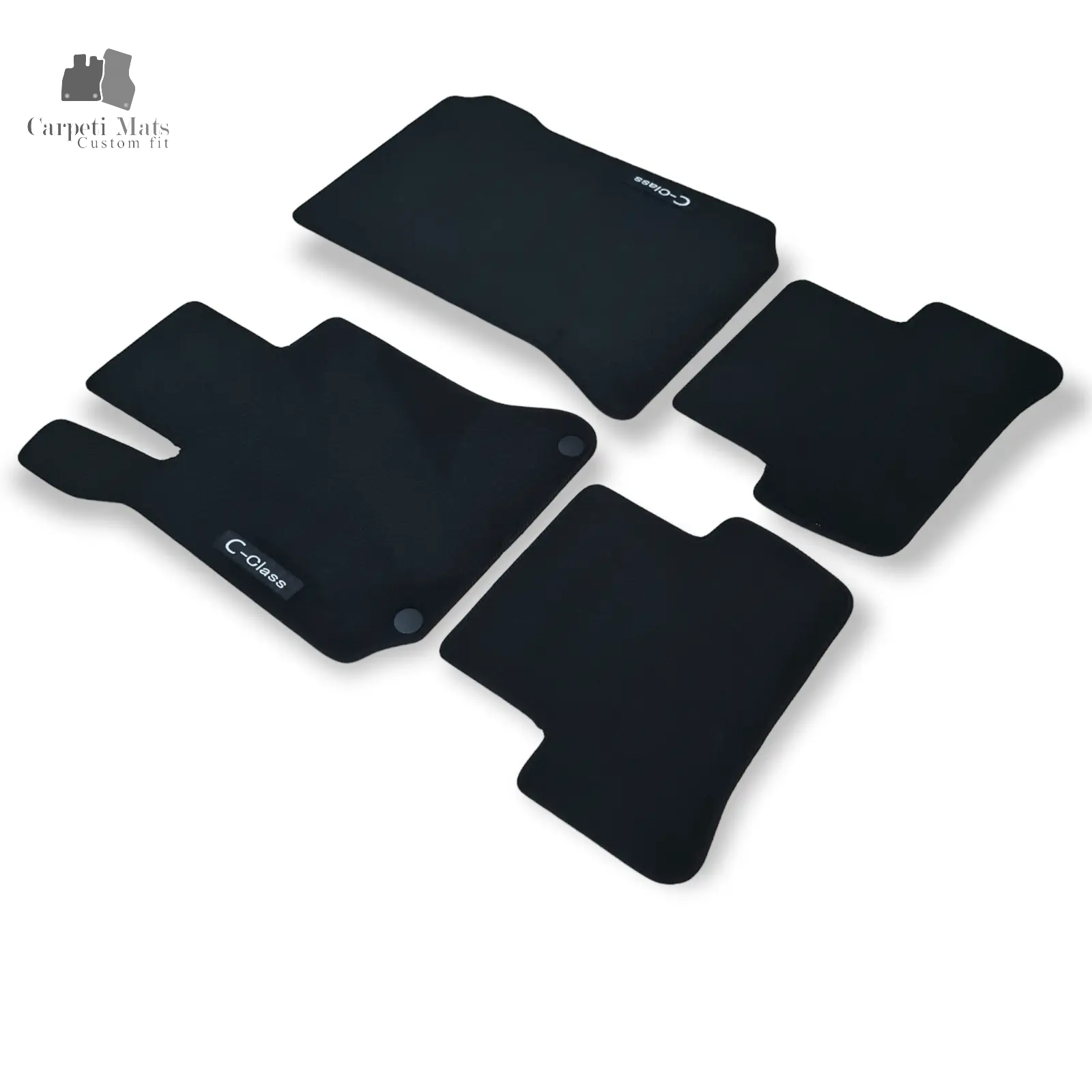 Car Floor Mats Velour Compatible for Mercedes C Class W204 01.2007-02.2014 logo All Season Floor Mats, All Weather car floor mats, AMG, Auto Liners, c class, c class amg, c class w204, Car floor mats for mercedes, Car Floor Mats Velour, Carpet floor mats, Custom fit floor mats, Heavy Duty Car Floor Mats, MERCEDES, mercedes benz, mercedes c class, Rubberized Back Round, Tufted Carpet, w204, w204 amg, waterproof floor mats