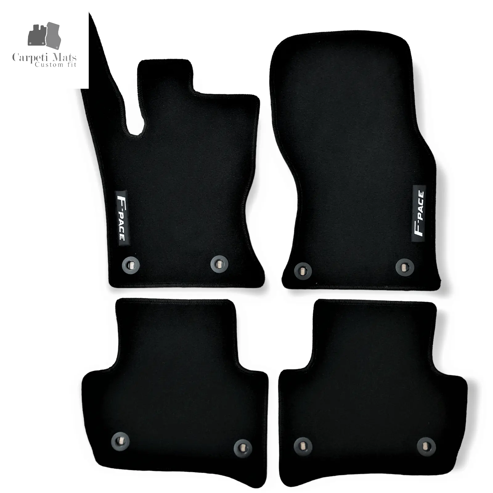 Car Floor Mats Velour Compatible for Jaguar F PACE 2016-> logo All Season Floor Mats, All Weather car floor mats, All Weather car floor mats Jaguar, Auto Liners, Car Floor Mats Velour, Car Floor Mats Velour Jaguar, Carpet floor mats, Carpet floor mats Jaguar, Custom fit floor mats, F-PACE, Heavy Duty Car Floor Mats, Heavy Duty Car Floor Mats Jaguar, Jaguar, Jaguar F PACE, Rubberized Back Round, Tufted Carpet, waterproof floor mats