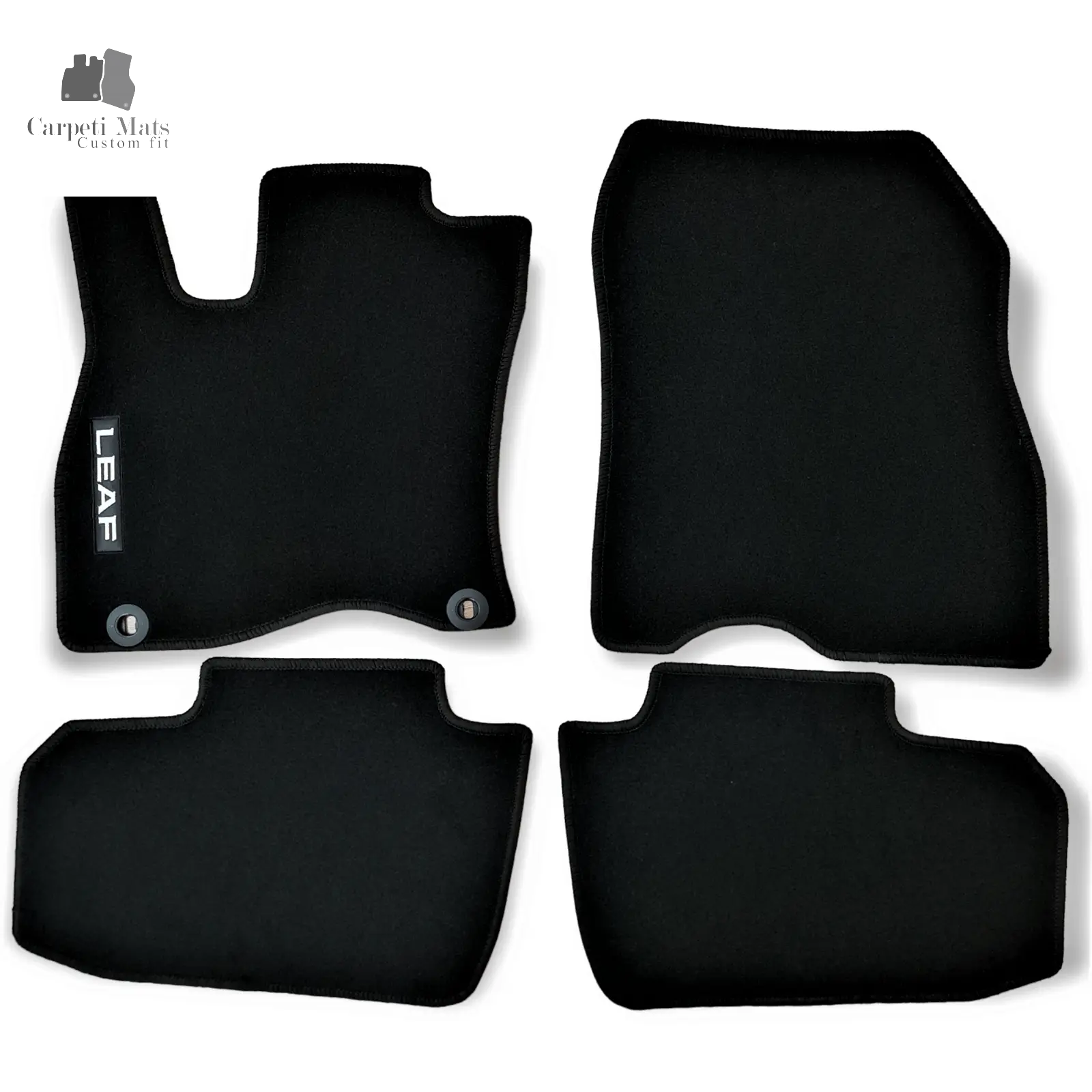Car Floor Mats Velour Compatible for NISSAN LEAF 2010-2017 logo All Season Floor Mats, All Weather car floor mats, All Weather car floor mats NISSAN, Auto Liners, Car Floor Mats Velour, Car Floor Mats Velour NISSAN, Carpet floor mats, Carpet floor mats NISSAN, Custom fit floor mats, Custom fit floor mats NISSAN, Heavy Duty Car Floor Mats, Heavy Duty Car Floor Mats NISSAN, LEAF, NISSAN, NISSAN LEAF, Rubberized Back Round, Tufted Carpet, waterproof floor mats