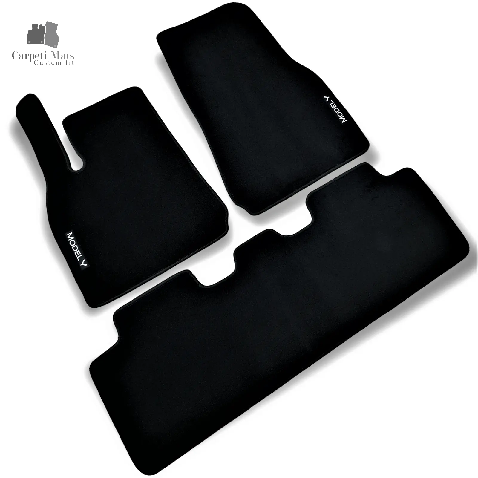 Car Floor Mats Velour Compatible for TESLA MODEL Y 2020-> logo All Season Floor Mats, All Weather car floor mats, Auto Liners, Car Floor Mats Tesla, Car Floor Mats Velour, Car Floor Mats Velour Tesla, Car Floor Mats Velour Tesla Model Y, Carpet floor mats, Custom fit floor mats, Heavy Duty Car Floor Mats, Model Y, Rubberized Back Round, Tesla, Tesla Model Y, waterproof floor mats