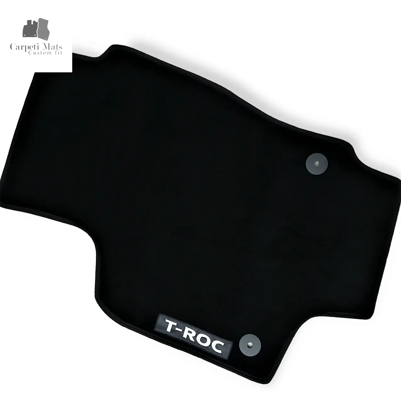 Car Floor Mats Velour Compatible for VW T-Roc 2017-> logo All Season Floor Mats, All Weather car floor mats, Auto Liners, Car Floor Mats for Volkswagen, Car Floor Mats for VW, Car Floor Mats Velour, Carpet floor mats, Custom fit floor mats, GTD, GTI, Heavy Duty Car Floor Mats, R-LINE, Rubberized Back Round, T-ROC, T-ROC R-LINE, TDI, Tufted Carpet, Volkswagen, Volkswagen T-ROC R-LINE, VR6, VW, VW GTD, VW GTI, VW R-LINE, VW T-ROC, VW T-ROC GTI, VW T-ROC R-LINE, VW T-ROC TDI, VW TDI, waterproof floor mats