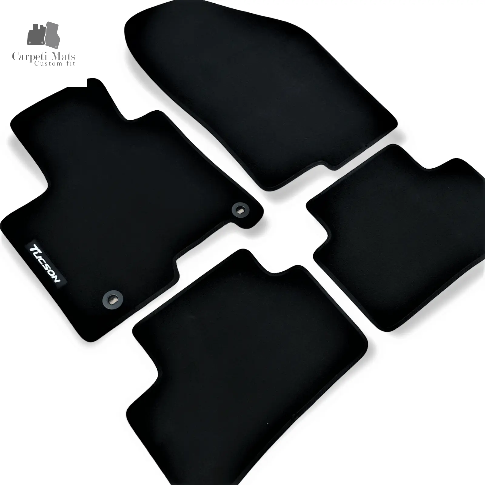 Car Floor Mats Velour Compatible for Hyundai Tucson 09.2020-> logo All Season Floor Mats Hyundai, All Weather car floor mats, All Weather car floor mats Hyundai, Auto Liners, Car Floor Mats Velour, Carpet floor mats, Carpet floor mats Hyundai, Carpet floor mats Hyundai Tucson, Custom fit floor mats, Heavy Duty Car Floor Mats Hyundai, Hyundai, Hyundai carpet car mats, Hyundai Tucson, Rubberized Back Round, Tucson, Tufted Carpet, waterproof floor mats