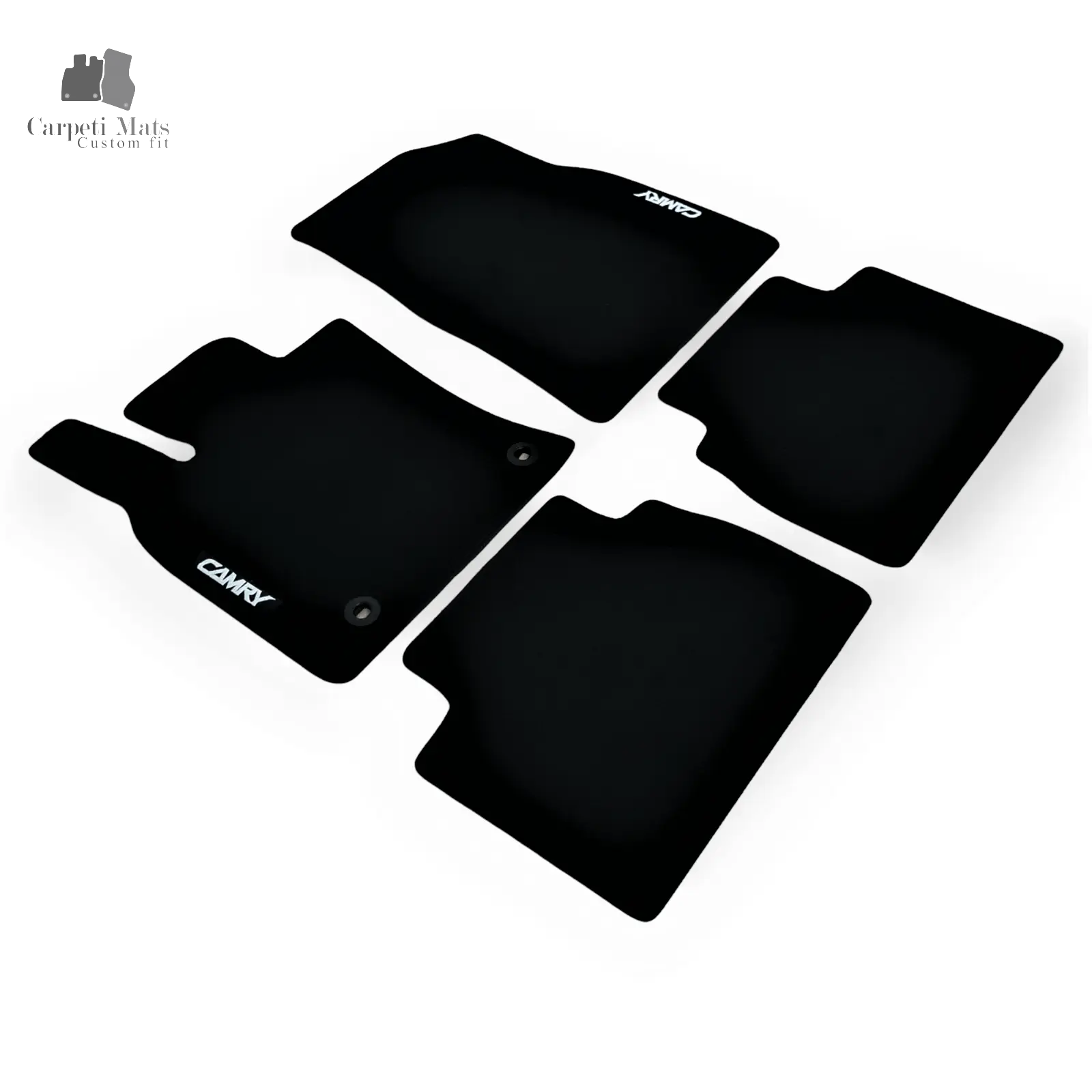 Car Floor Mats Velour Compatible for Toyota CAMRY HYBRID 01.2017-> logo All Season Floor Mats Toyota, All Weather car floor mats, All Weather car floor mats Toyota, Auto Liners, CAMRY, CAMRY HYBRID 01.2017->, Car Floor Mats Velour, Carpet floor mats, Carpet floor mats Toyota CAMRY, Custom fit floor mats, Heavy Duty Car Floor Mats, Heavy Duty Car Floor Mats Toyota, Rubberized Back Round, Toyota, Toyota CAMRY, Toyota CAMRY HYBRID, Toyota carpet car mats, Tufted Carpet, waterproof floor mats