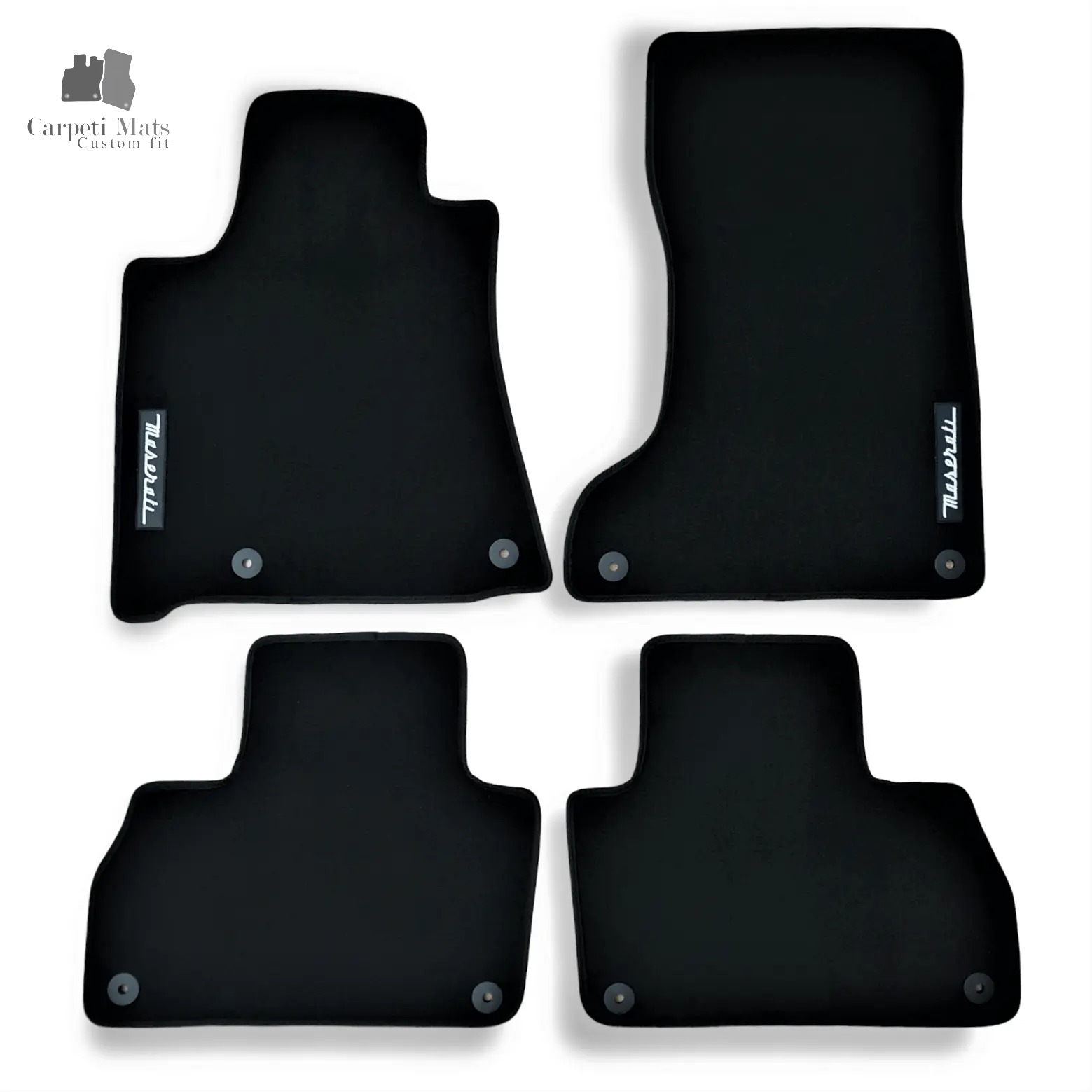 Car Floor Mats Velour Compatible for MASERATI LEVANTE 2016-> logo All Weather car floor mats, All Weather car floor mats MASERATI, Auto Liners, Car Floor Mats Velour, Car Floor Mats Velour MASERATI, Carpet floor mats, Carpet floor mats MASERATI, Custom fit floor mats, Custom fit floor mats MASERATI, Heavy Duty Car Floor Mats, LEVANTE, MASERATI, MASERATI LEVANTE, Rubberized Back Round, Tufted Carpet, waterproof floor mats