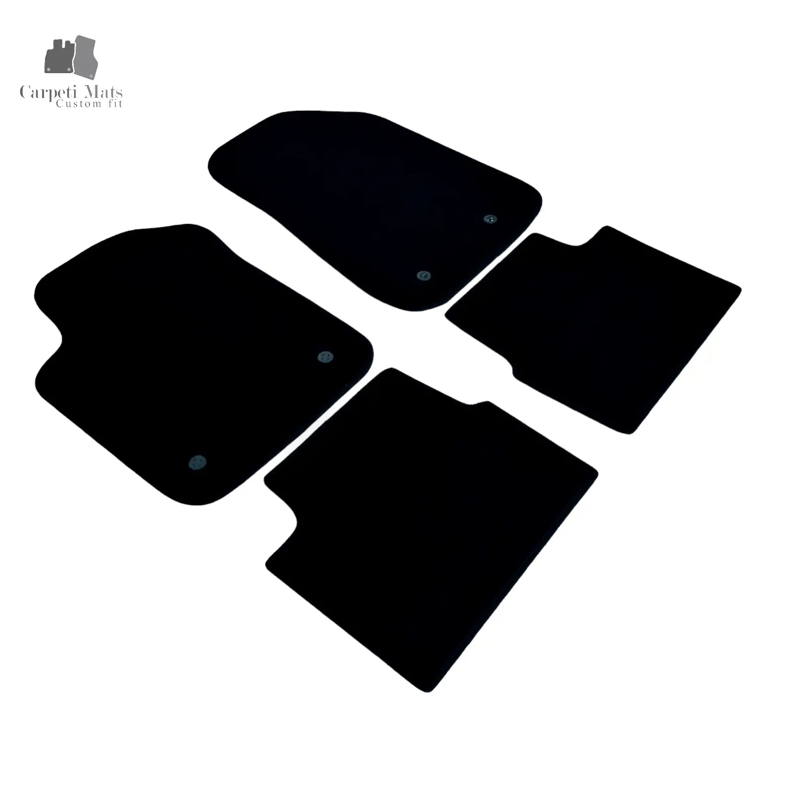 Car Floor Mats For Alfa Romeo Giulietta Velour Waterproof Black Carpet Liners