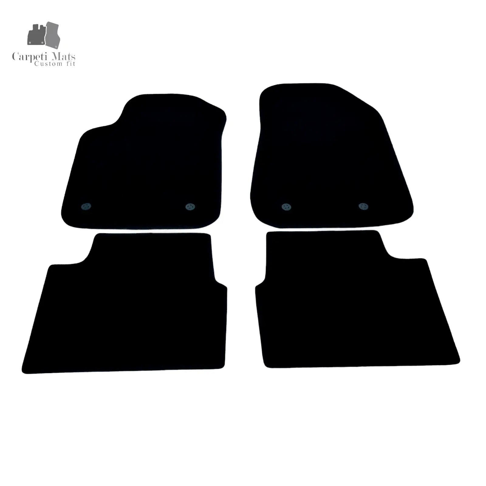Car Floor Mats For Alfa Romeo Giulietta Velour Waterproof Black Carpet Liners