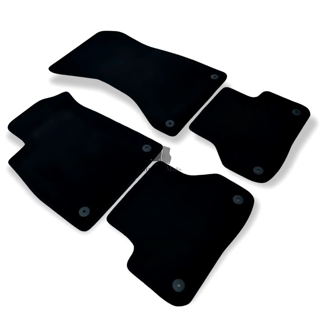 Car Floor Mats For Audi A5 S5 RS5 SB Velour Waterproof Black Carpet Auto Liners