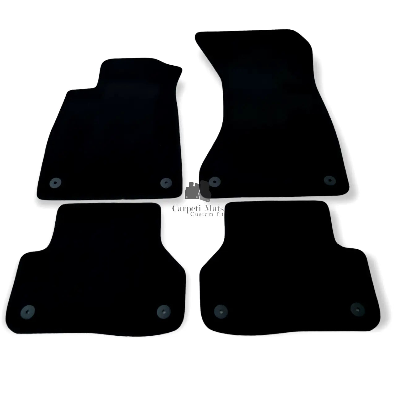Car Floor Mats For Audi A5 S5 RS5 SB Velour Waterproof Black Carpet Auto Liners
