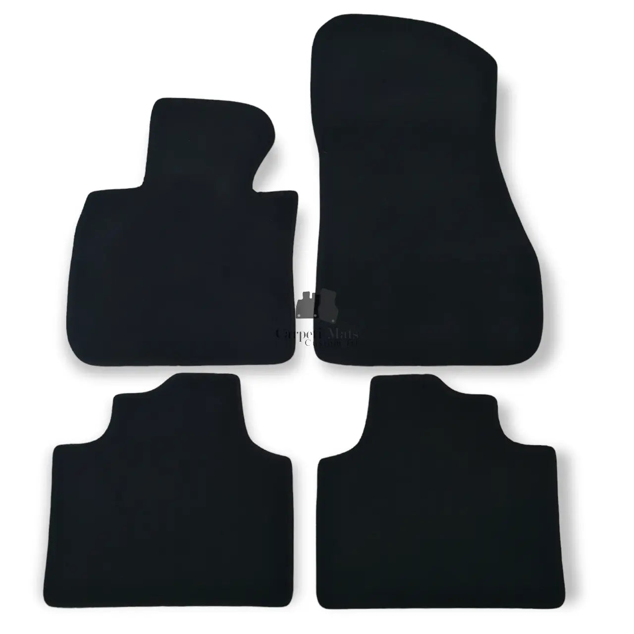 Car Floor Mats For BMW 2 Active Tourer Velour Waterproof Black Carpet Liners New