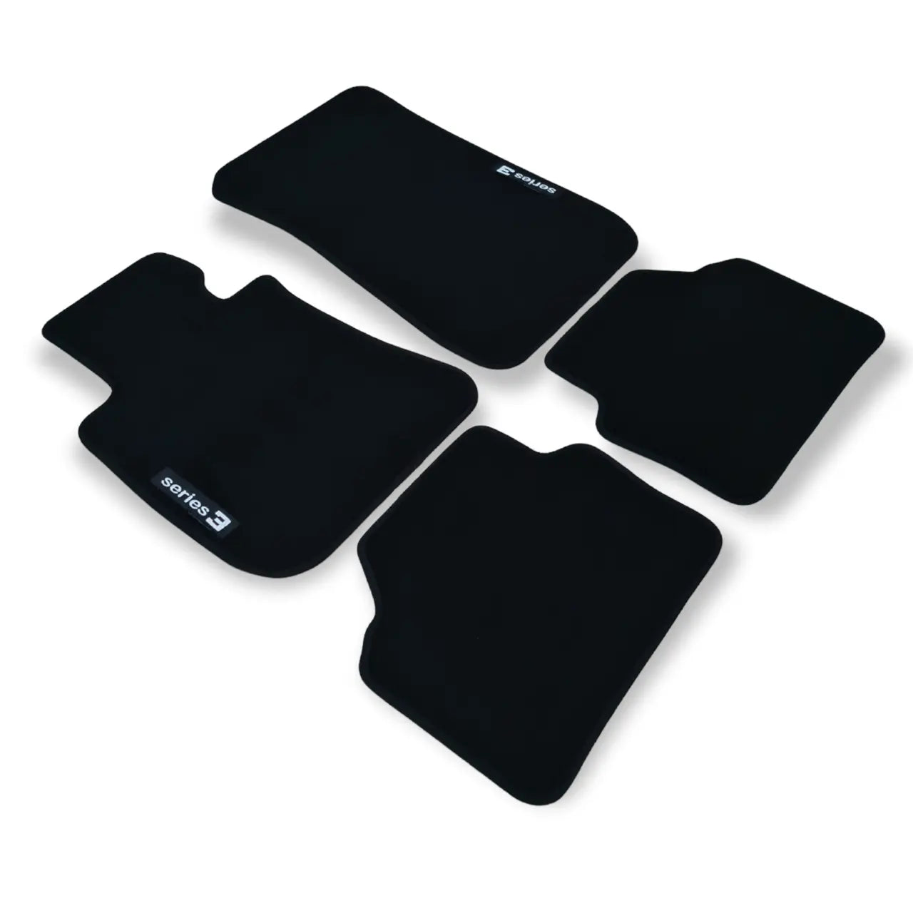 Car Floor Mats For BMW 3 E90 E91 Velour Waterproof Black Carpet Auto Liners New