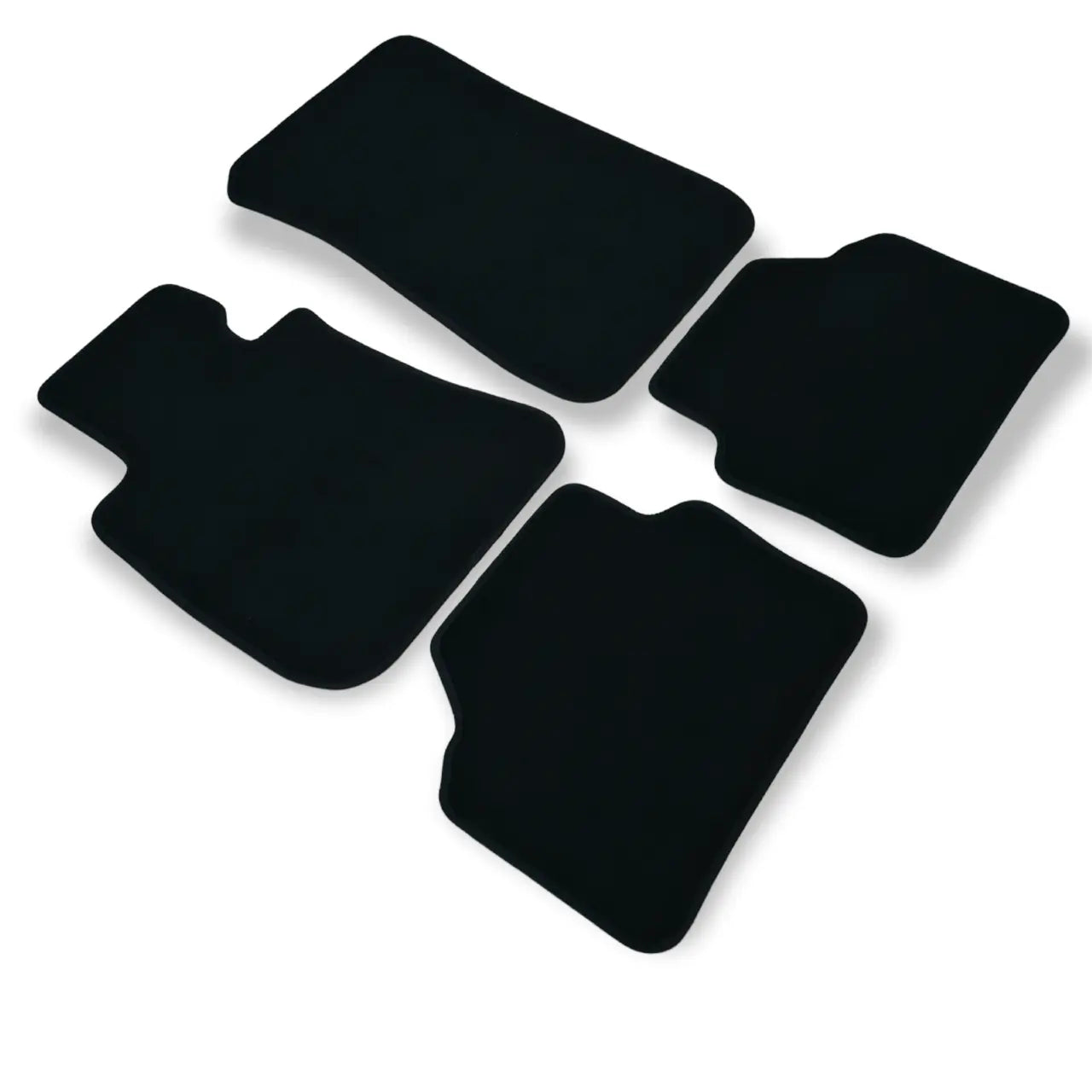 Car Floor Mats For BMW 3 M3 E90 Velour Waterproof Black Carpet Auto Liners New