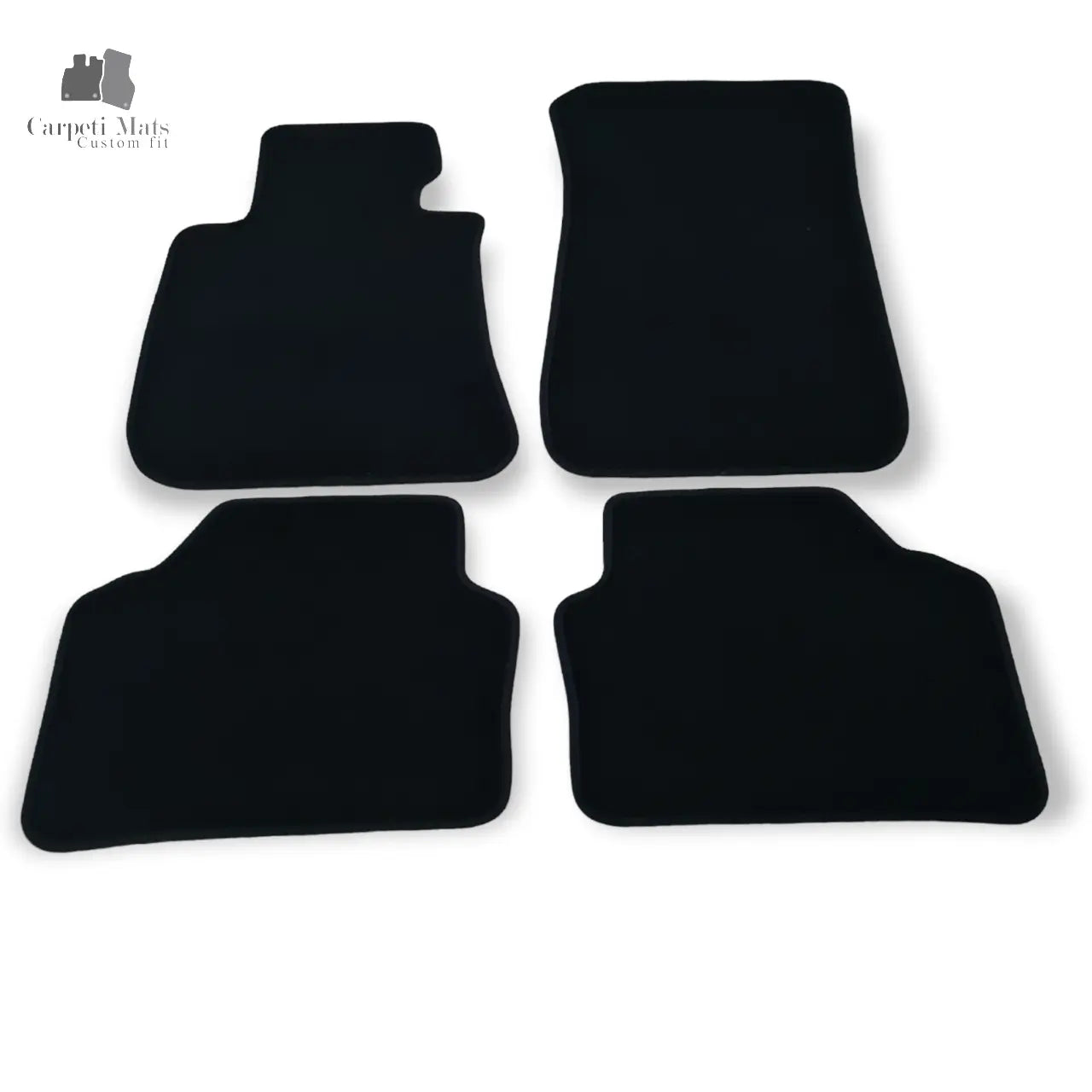 Car Floor Mats For BMW 3 M3 E90 Velour Waterproof Black Carpet Auto Liners New