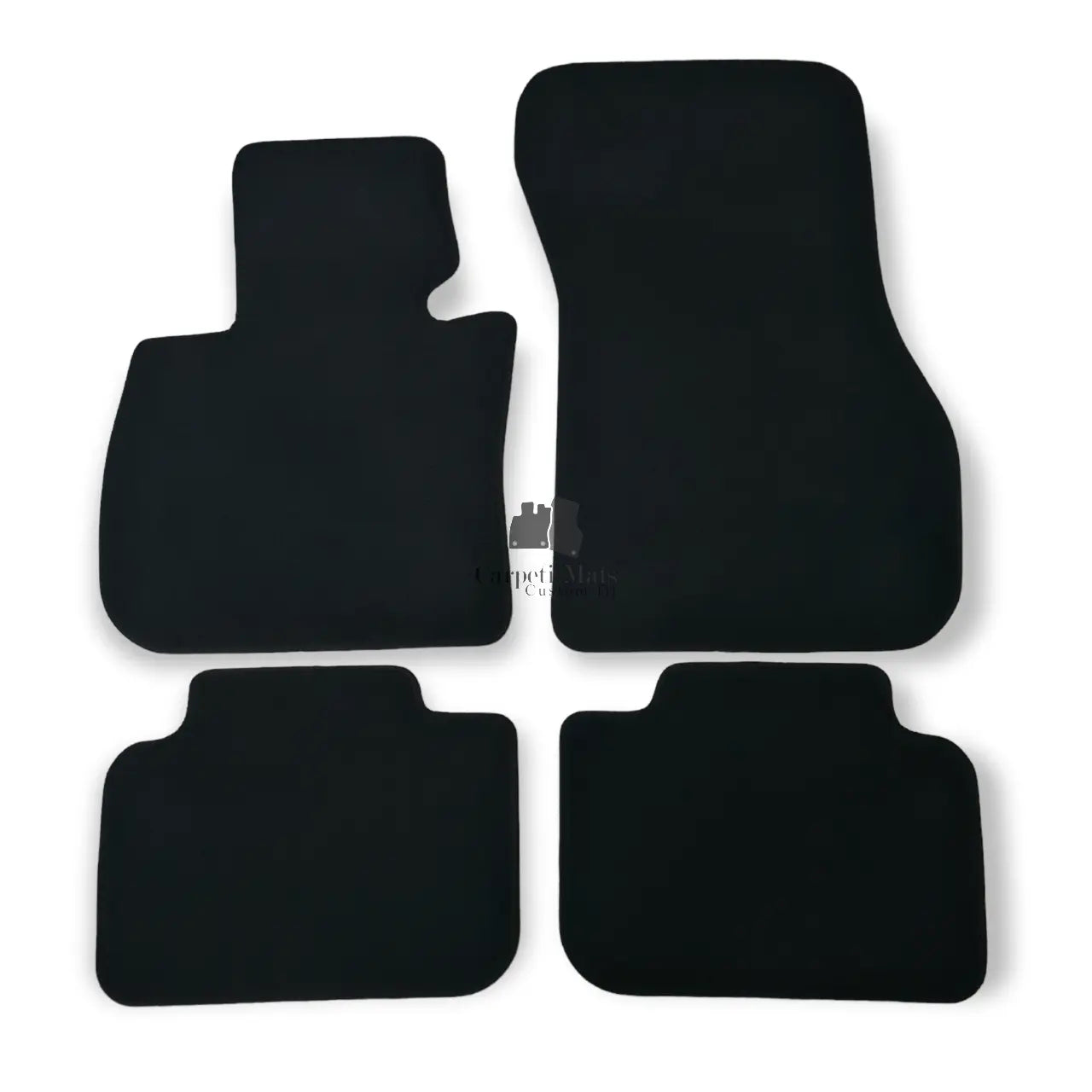 Car Floor Mats For BMW X1 F48 MX1 Velour Waterproof Black Carpet Auto Liners New