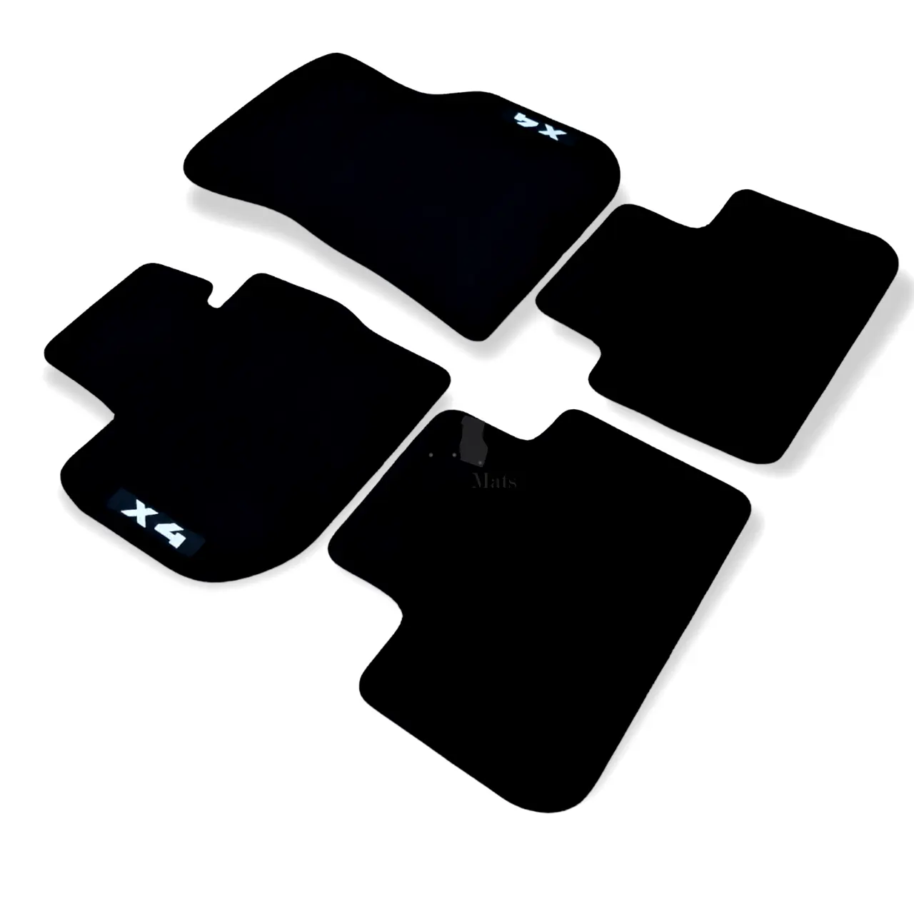 Car Floor Mats For BMW X4 G02 MX4 Velour Waterproof Black Carpet Auto Liners New