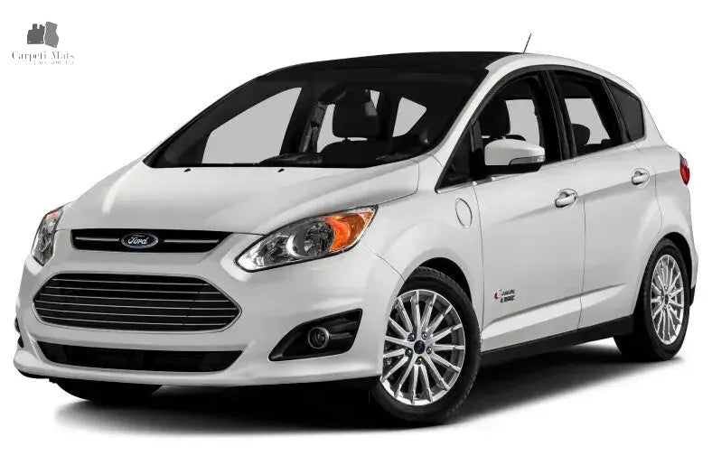 Car Floor Mats For Ford C-Max Velour Waterproof Black Carpet Rugs Auto Liners