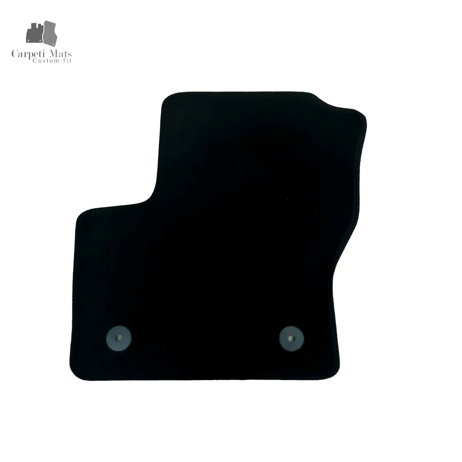 Car Floor Mats For Ford C-Max Velour Waterproof Black Carpet Rugs Auto Liners