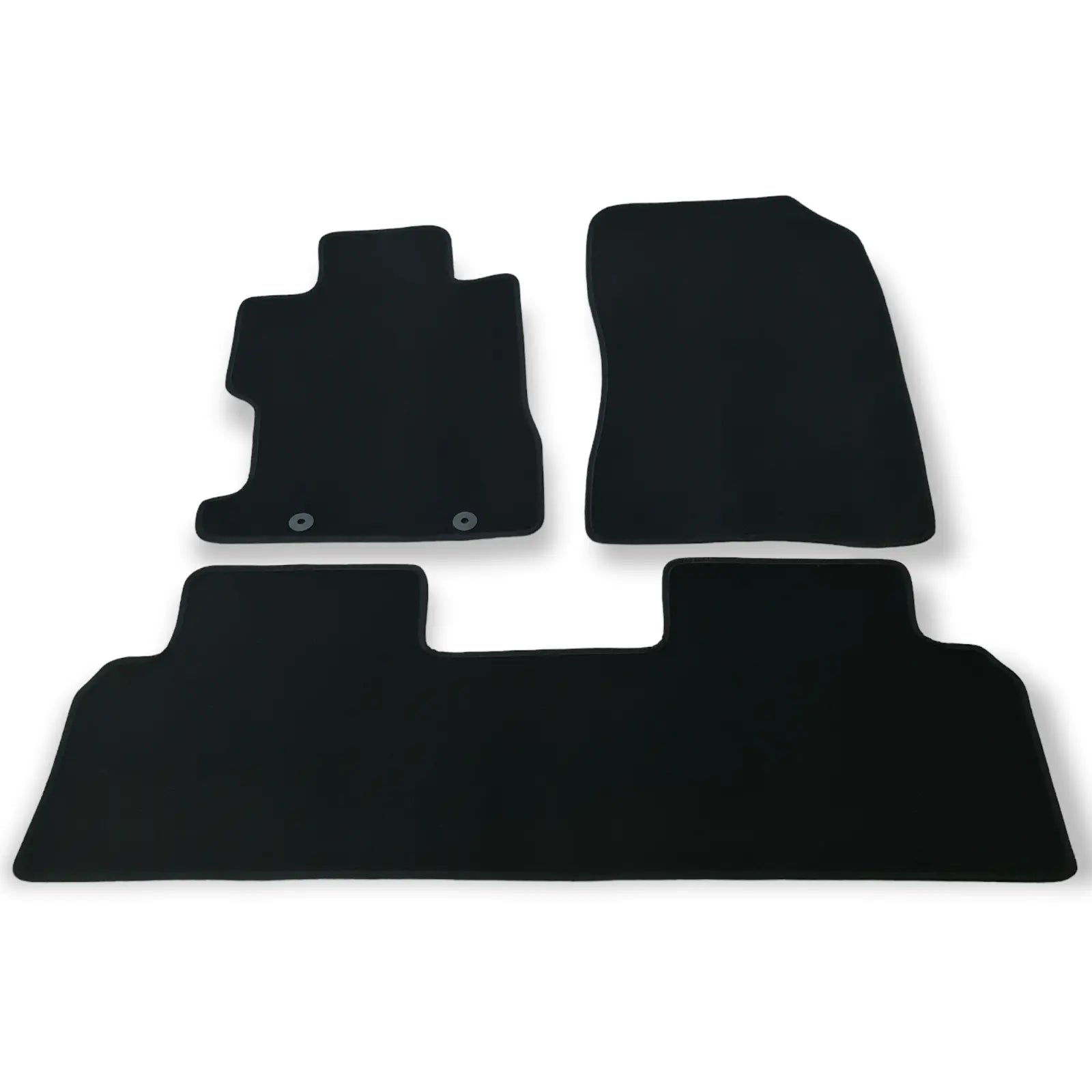 Car Floor Mats For Honda Civic Velour Waterproof Black Carpet Rugs Auto Liners