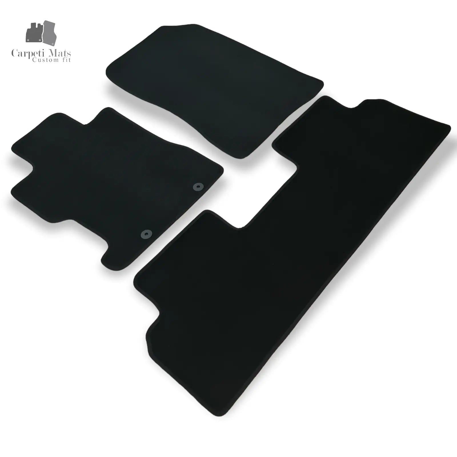 Car Floor Mats For Honda Civic Velour Waterproof Black Carpet Rugs Auto Liners