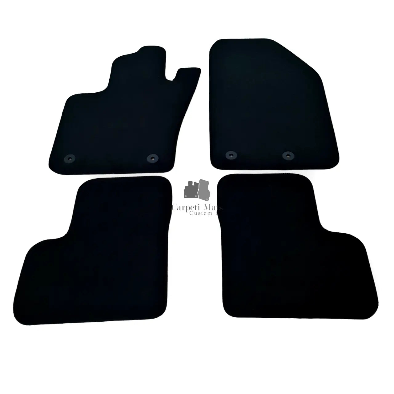 Car Floor Mats For Jeep Renegade Velour Waterproof Black Carpet Auto Liners New