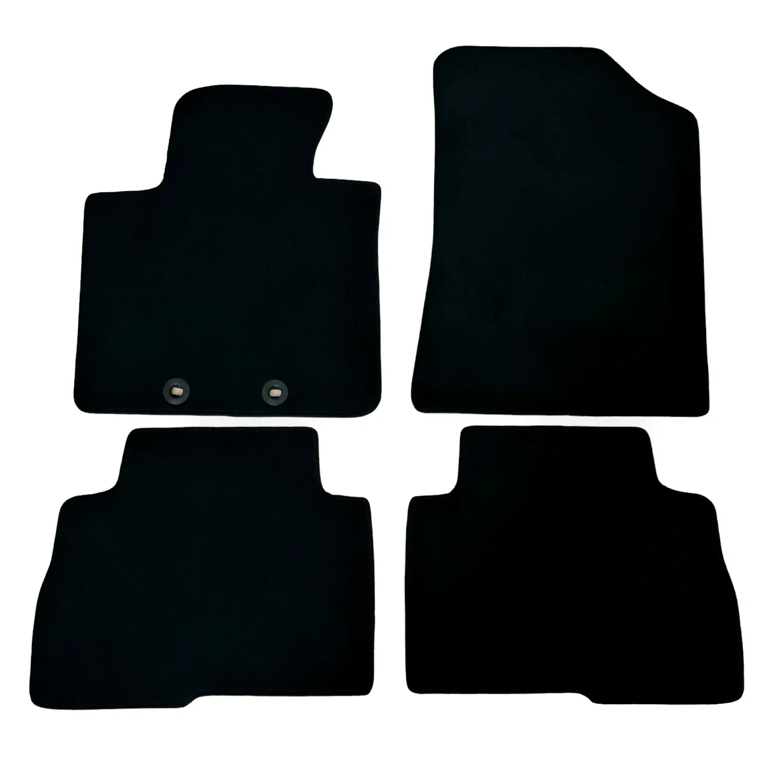 Car Floor Mats For Kia Sorento Velour Waterproof Black Carpet Rugs Auto Liners