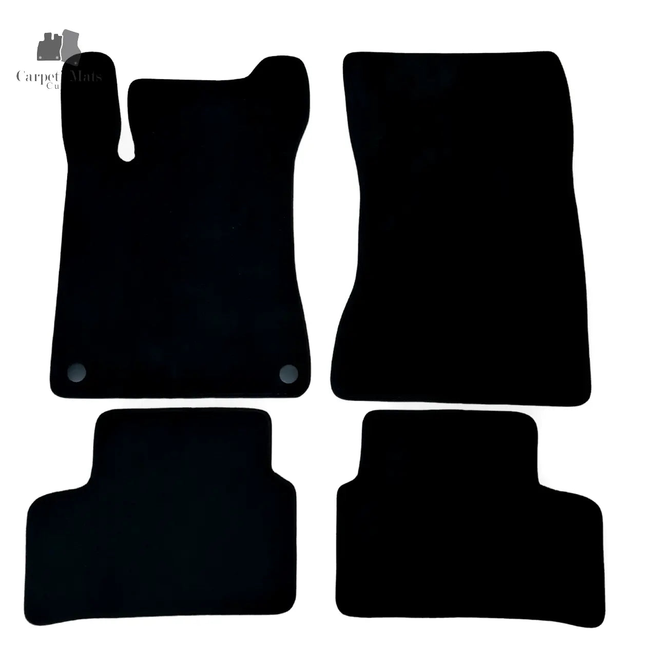 Car Floor Mats For Mercedes B Class Velour Auto Liners Waterproof Black Carpet