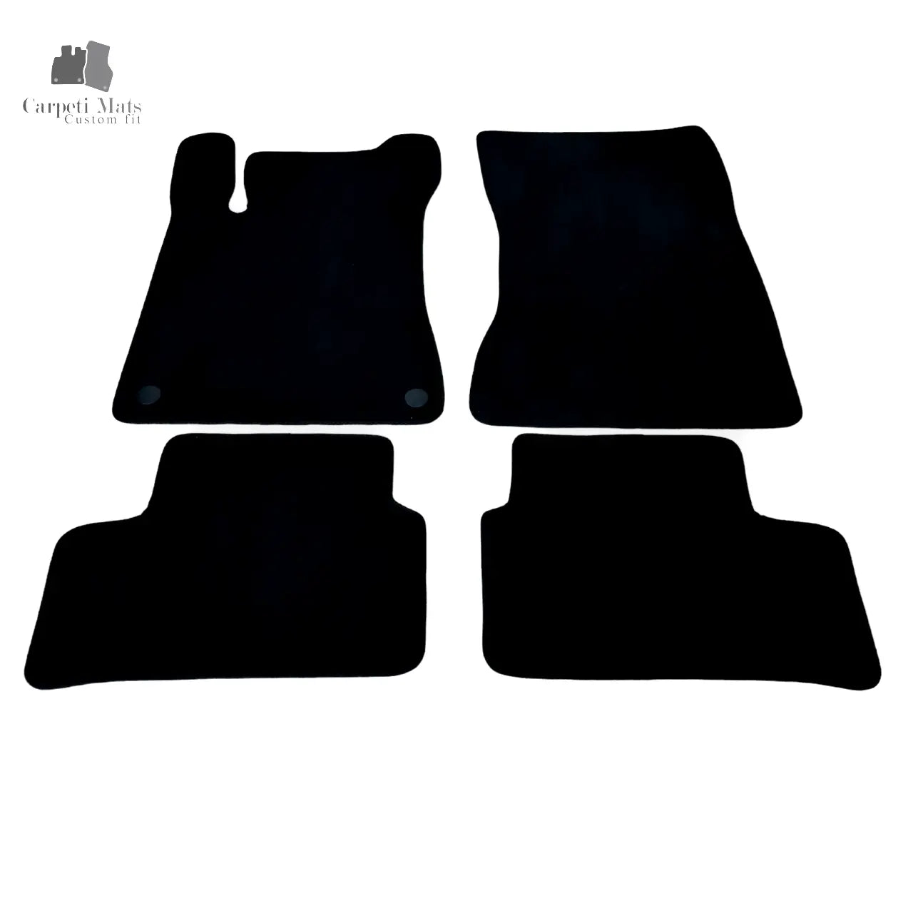 Car Floor Mats For Mercedes B Class Velour Auto Liners Waterproof Black Carpet