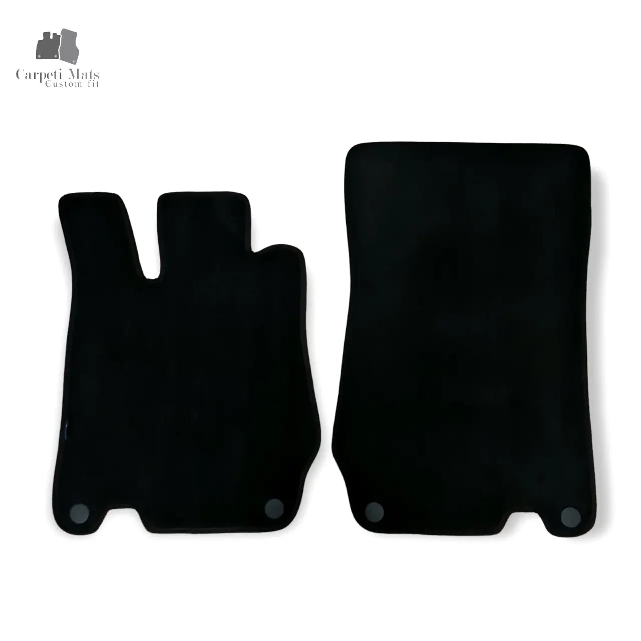Car Floor Mats For Mercedes SL R230 Velour Waterproof Black Carpet Auto Liners
