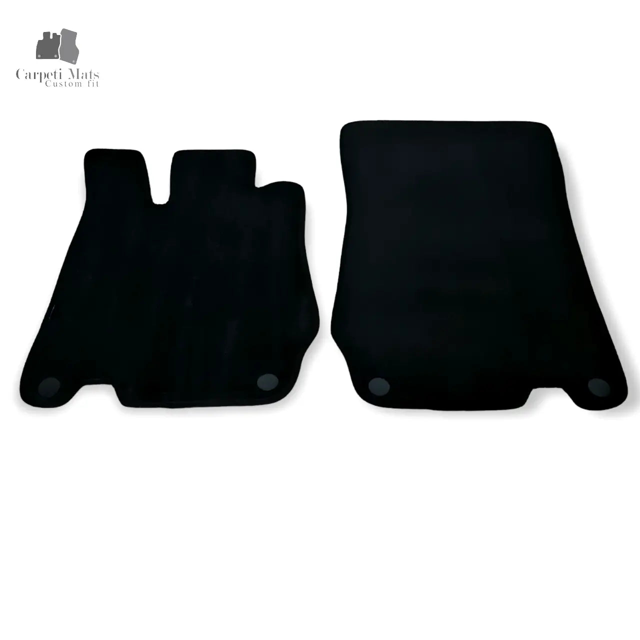 Car Floor Mats For Mercedes SL R230 Velour Waterproof Black Carpet Auto Liners