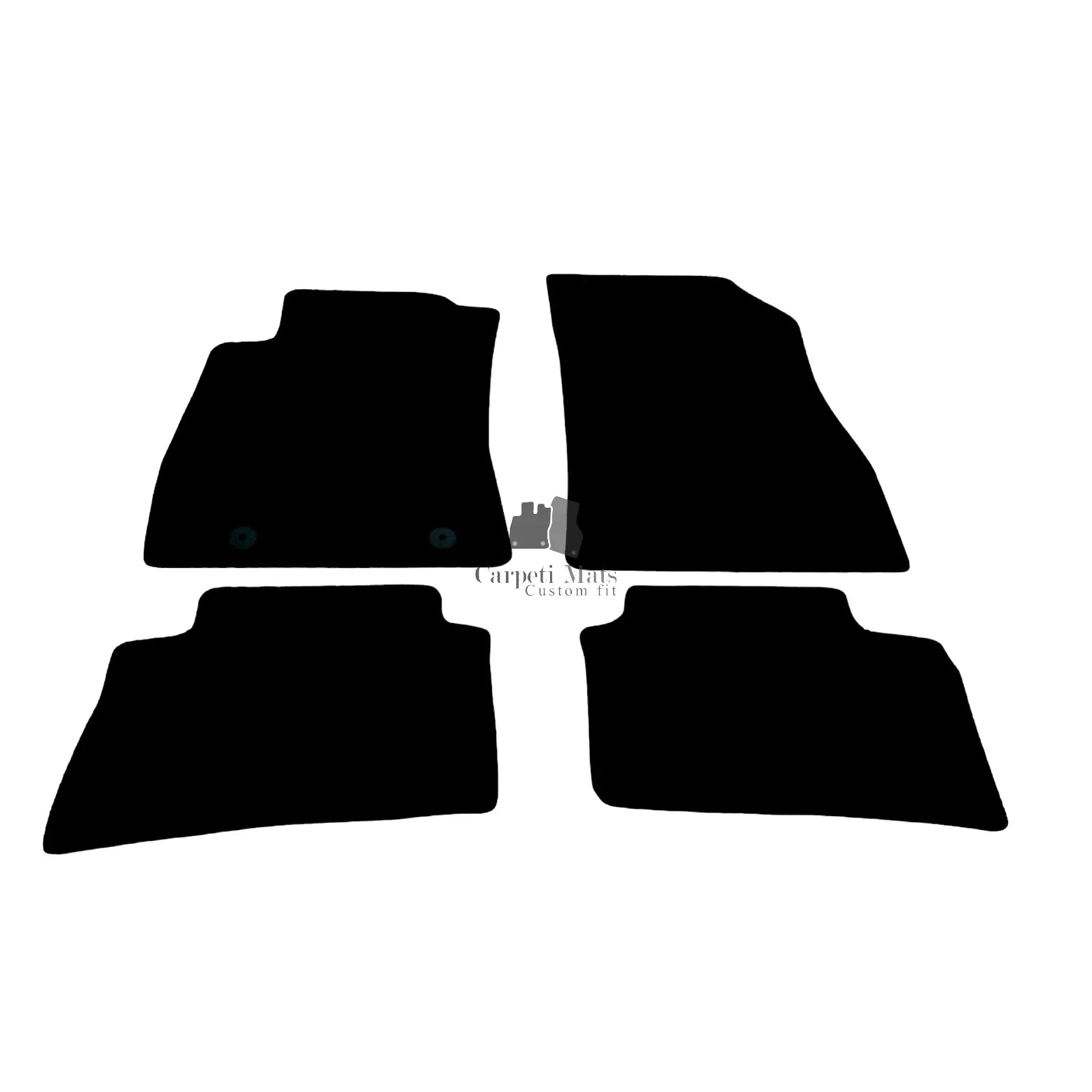 Car Floor Mats For Nissan JUKE Velour Waterproof Black Carpet Auto Liners New