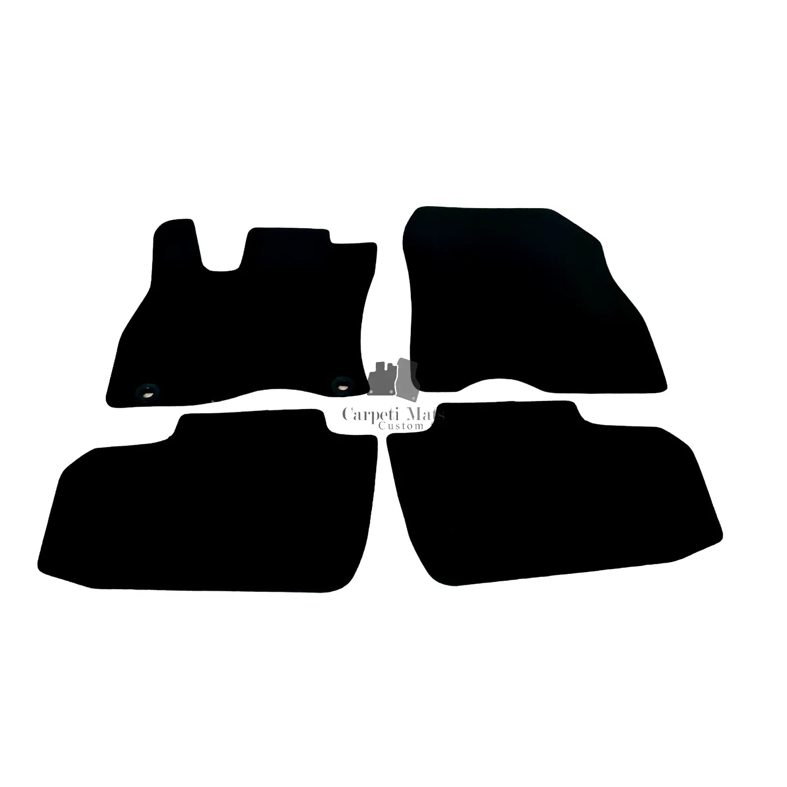 Car Floor Mats For Nissan Leaf Velour Waterproof Black Carpet Rugs Auto Liners