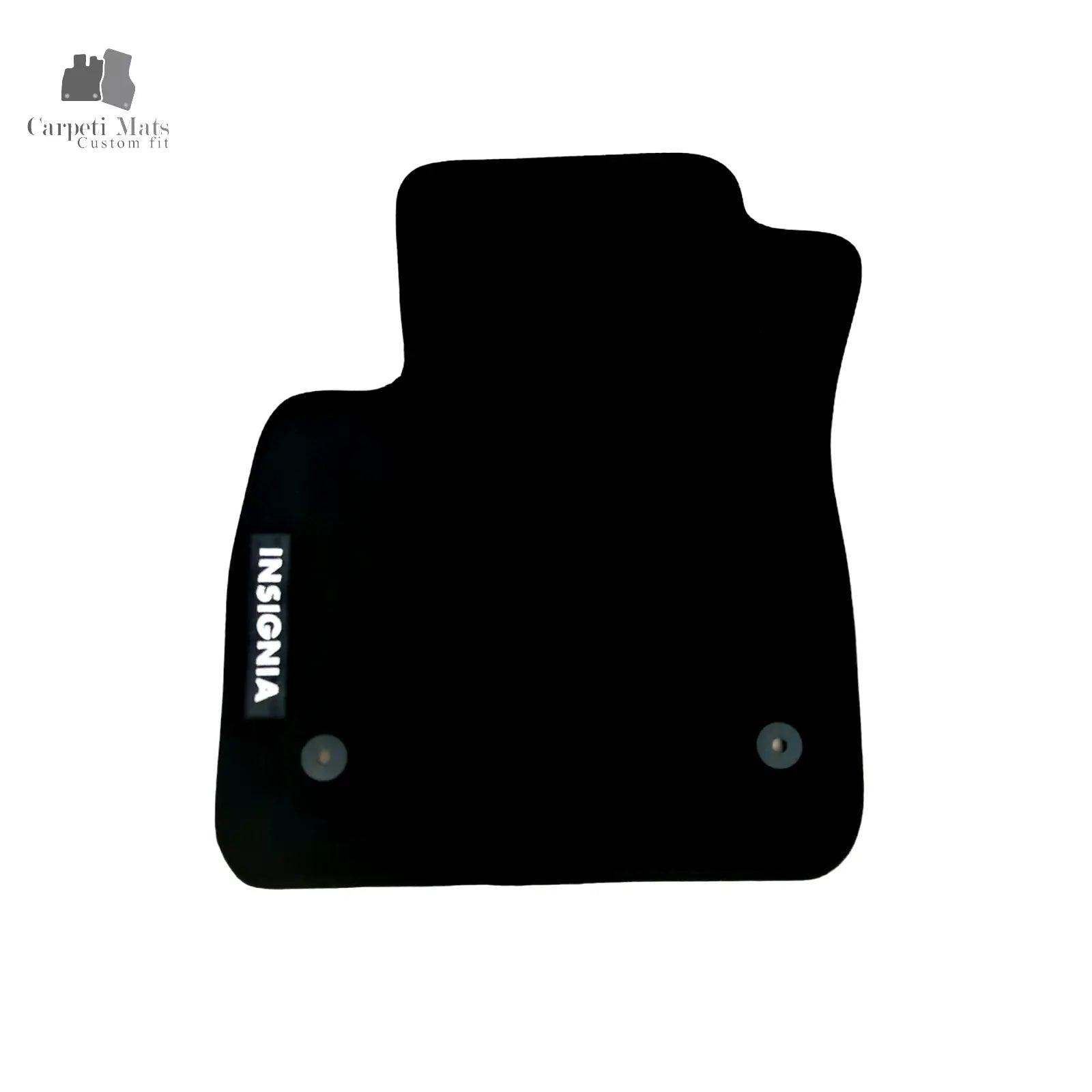 Car Floor Mats For Opel Insignia Velour Auto Liners Waterproof Black Carpet Rugs